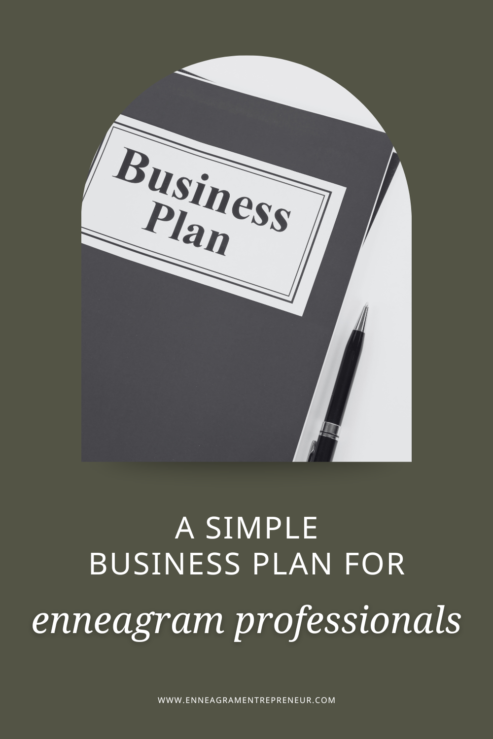 A Simple Business Plan for Enneagram Professionals