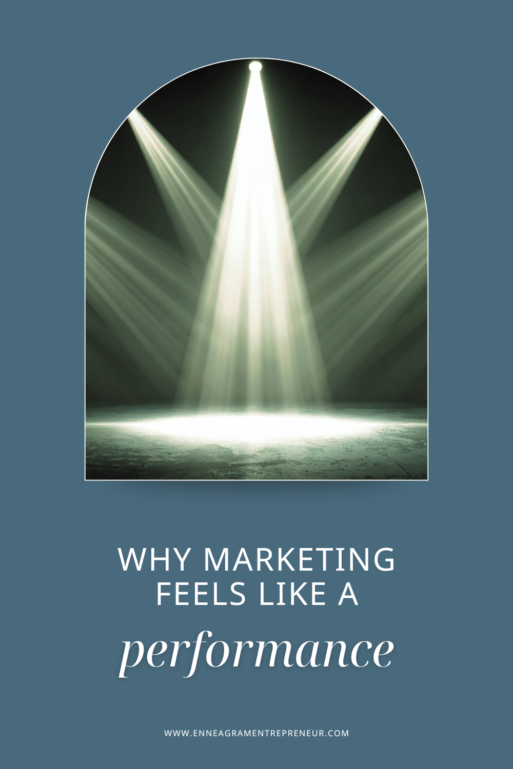 Why Marketing Feels Like Performing
