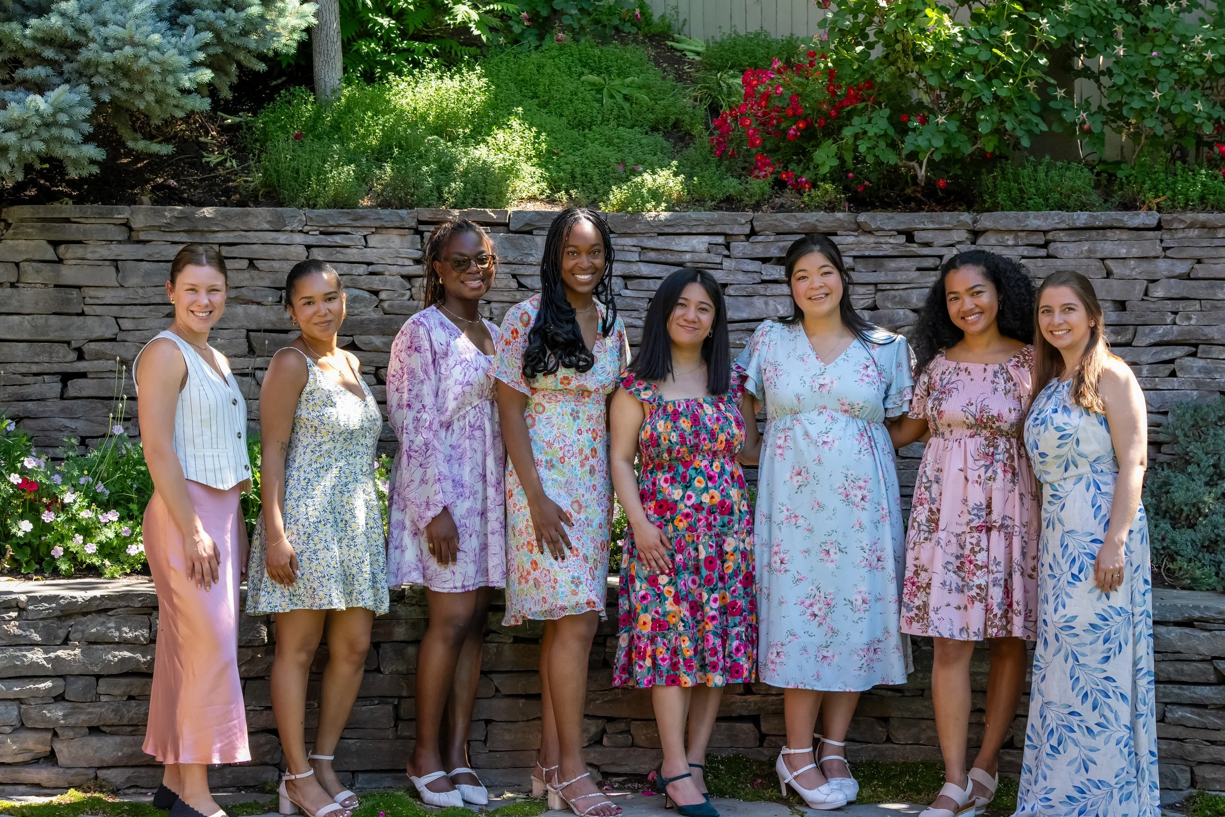 A photo of volunteers from Goldman Sachs at the 2025 High Tea With A Twist Event