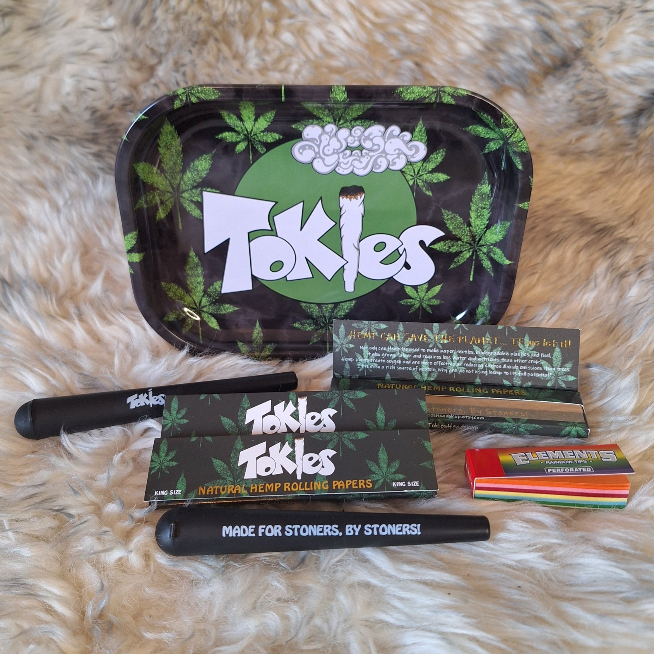Tokies Logo Rolling Tray Gift Set - Small