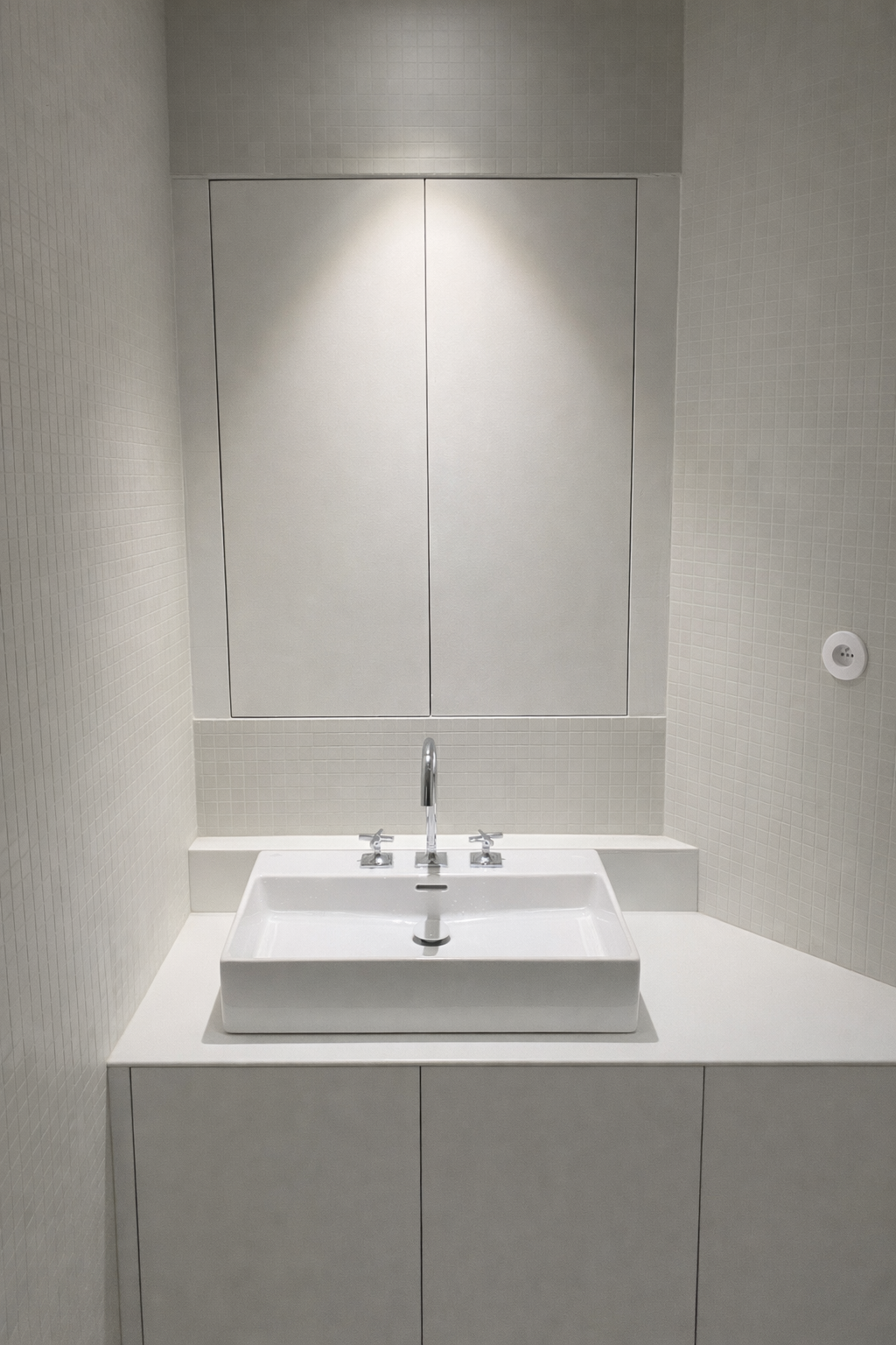 Modern bathroom vanity with sleek accents.png