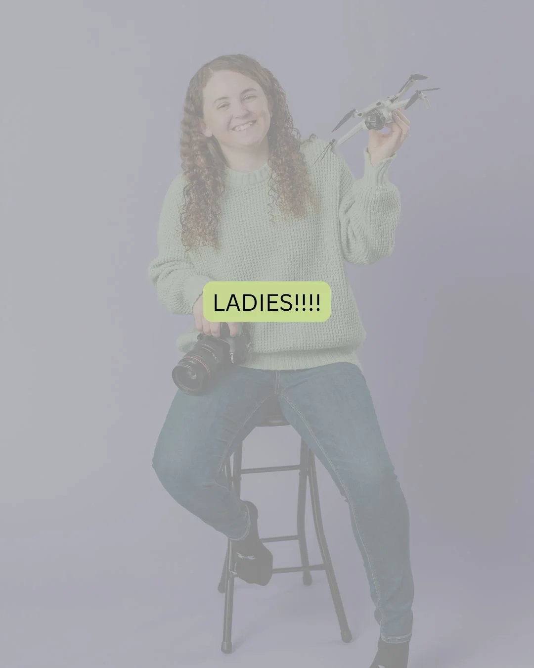 Louder for the woman in the back who keeps waiting until her business is "big enough." Your business is real at 200 followers. Professional photos aren't a reward for making it &mdash; they're how you get there. Louder for the woman in the 