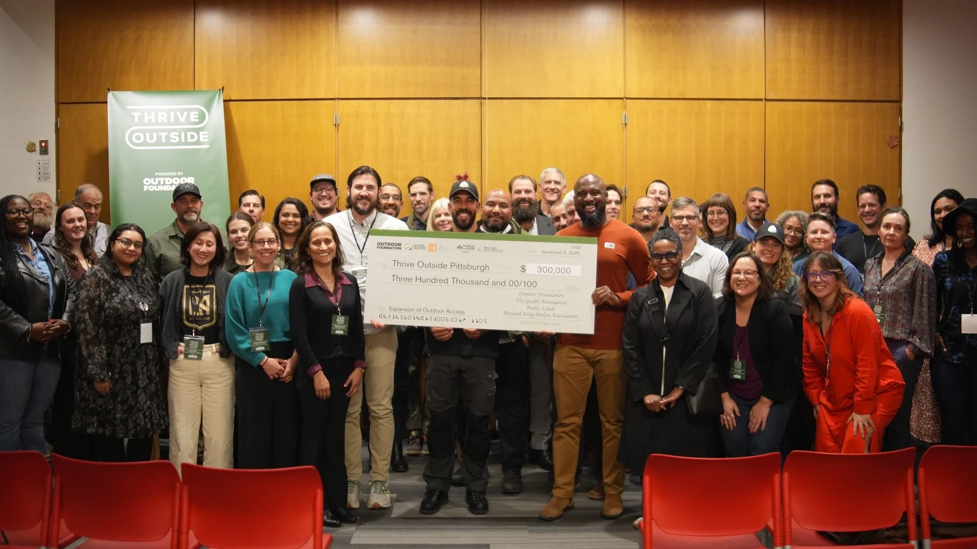 We&rsquo;re thrilled to share that Pittsburgh has been designated as a Thrive Outside city, a recognition that highlights the collective commitment in our region to building a future where youth and families can truly thrive outdoors.
This initiative