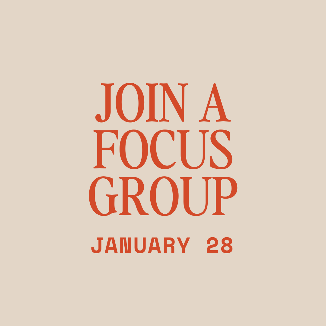 JAN 28 FOCUS GROUP