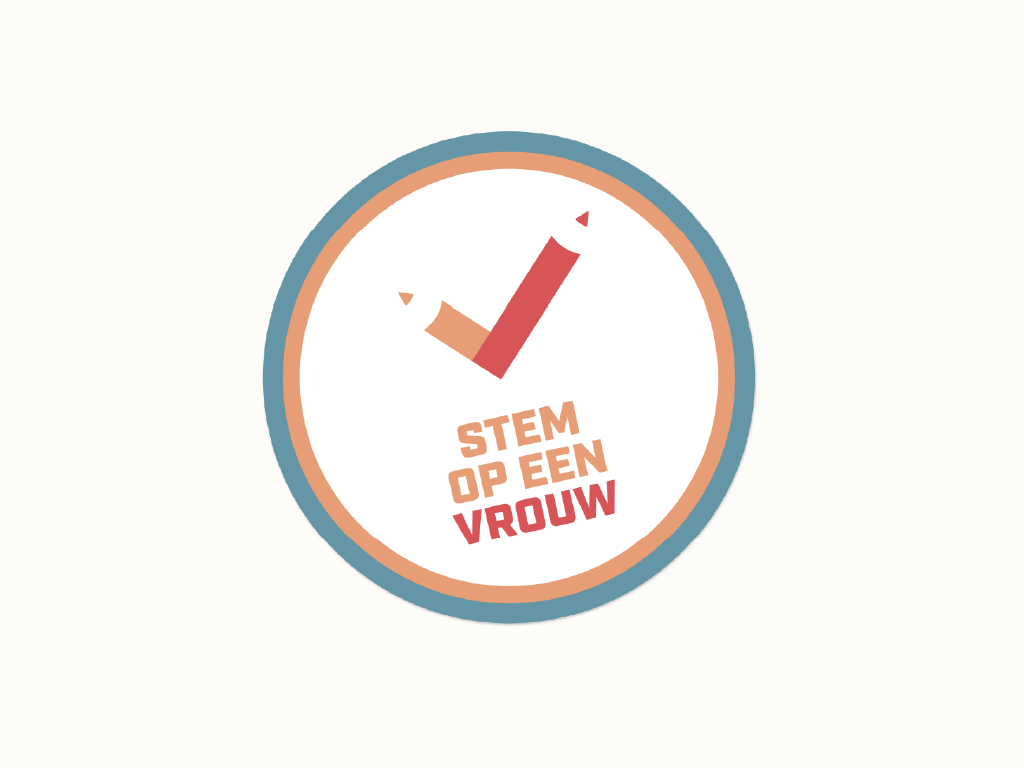 Stem op een vrouw