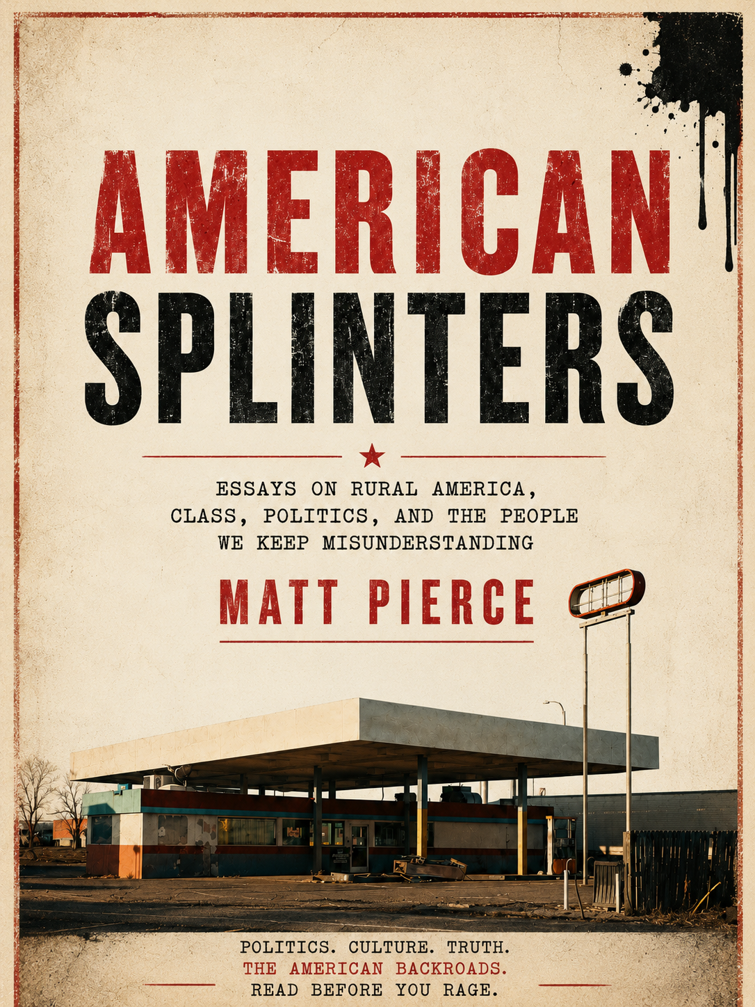 American Splinters Poster - 18x24 Unframed