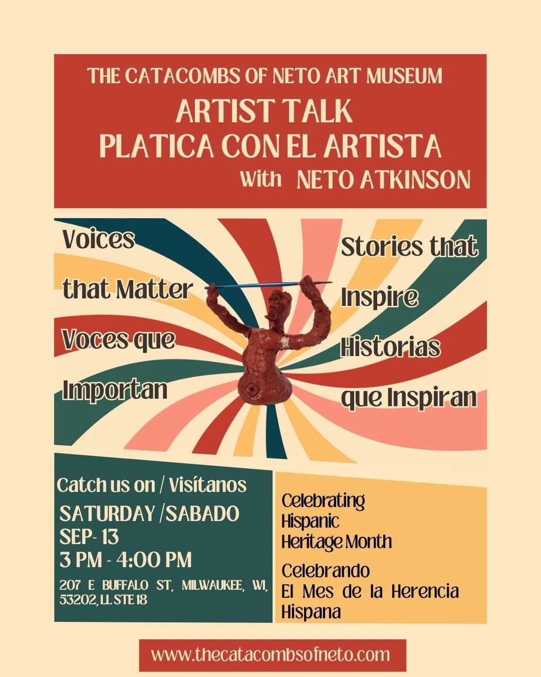 Artist Talk - Hispanic Heritage Month