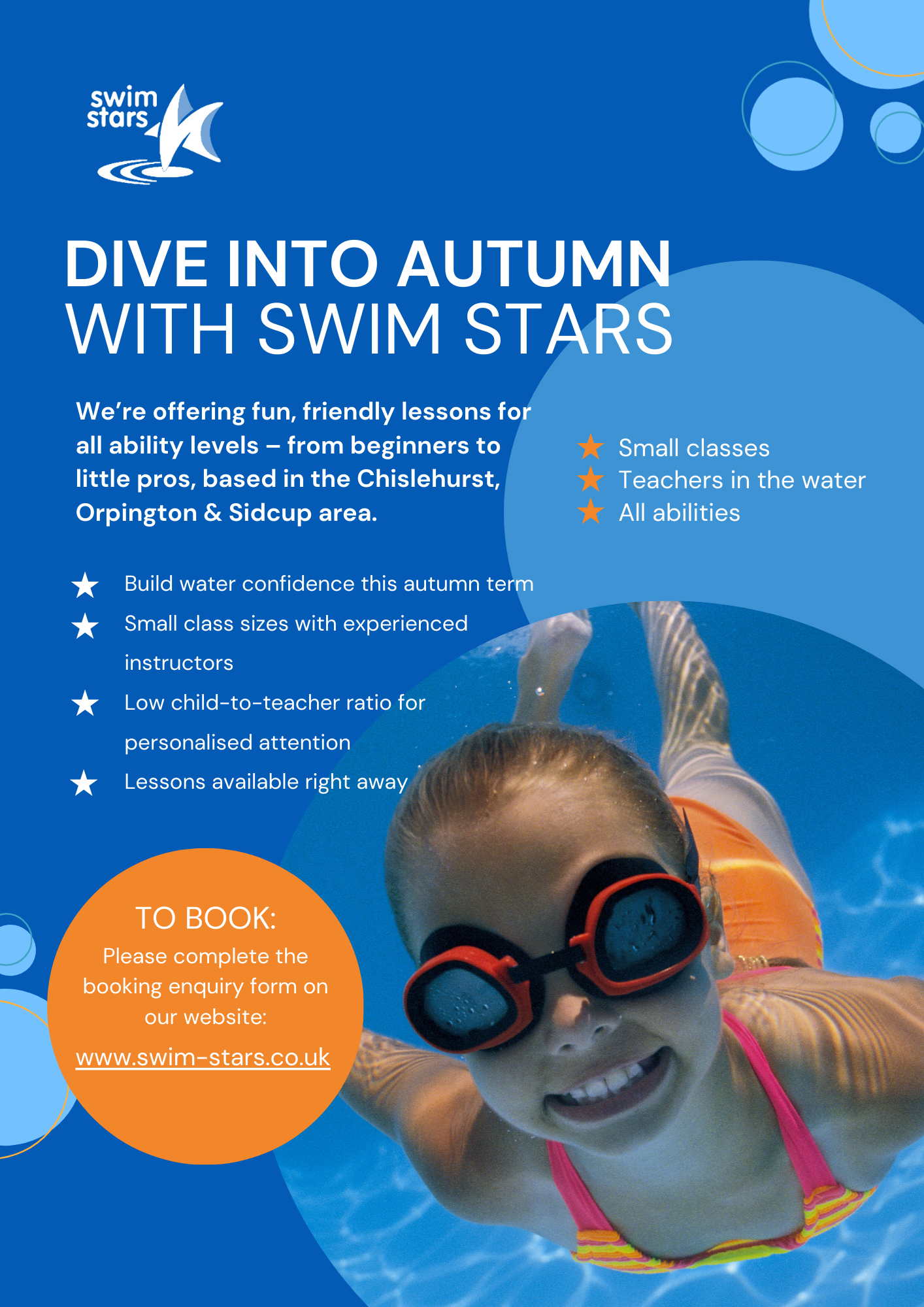 Swim Stars — Autumn Swim School