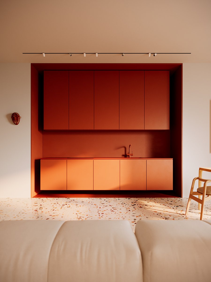 Minimalist kitchen design