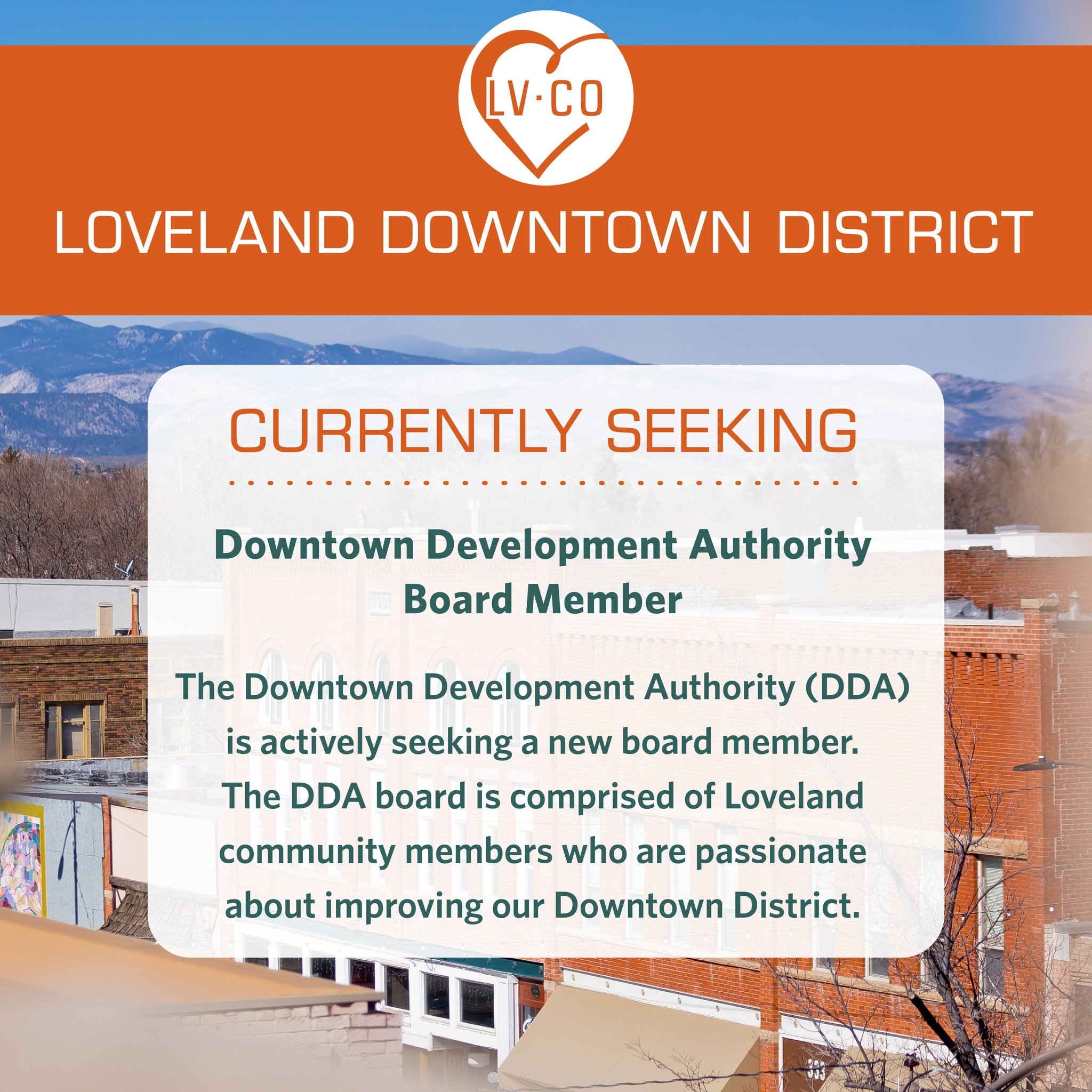 CURRENTLY SEEKING: Downtown Development Authority Board Member
Application deadline: May 15th, 2024

APPLICANT REQUIREMENTS:
Must be a resident in the DDA boundary or:
Own a property in the DDA boundary or:
Lease a property in the DDA boundary or:
Ma