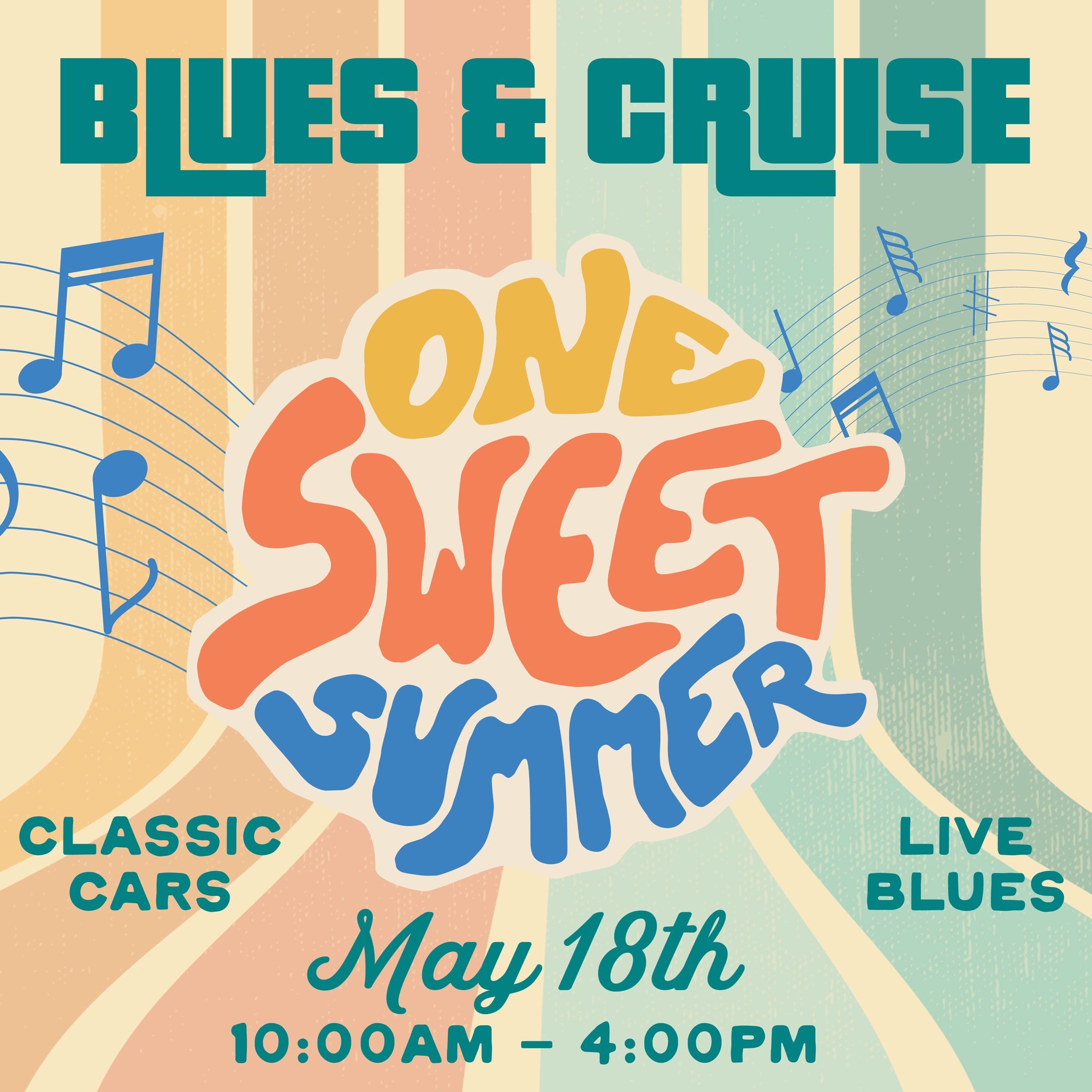 Rev up your weekend with the perfect blend of Blues Music and Classic Cars. On Saturday, May 18th, we&rsquo;ll have live performances from local blues bands and a showcase of classic cars. Thanks to our friends at the Road Nights Car Club for bringin