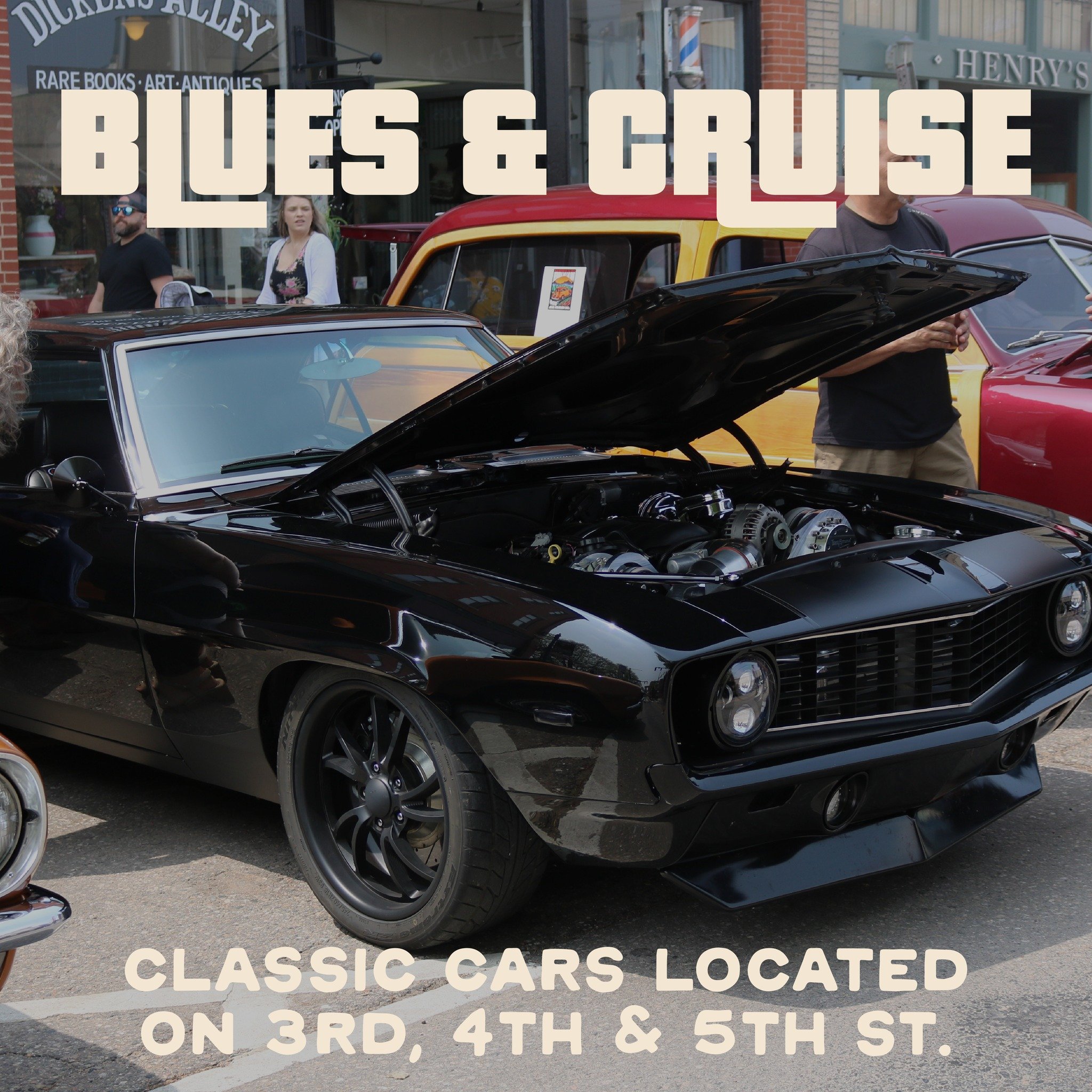 Immerse yourself in the soulful melodies of Blues Music while admiring classic cars at our upcoming event, Blues and Cruise. This event will be a day full of music, nostalgia, and vintage charm!
Event Details:
Saturday, May 18th | 10:00am &ndash; 4:0