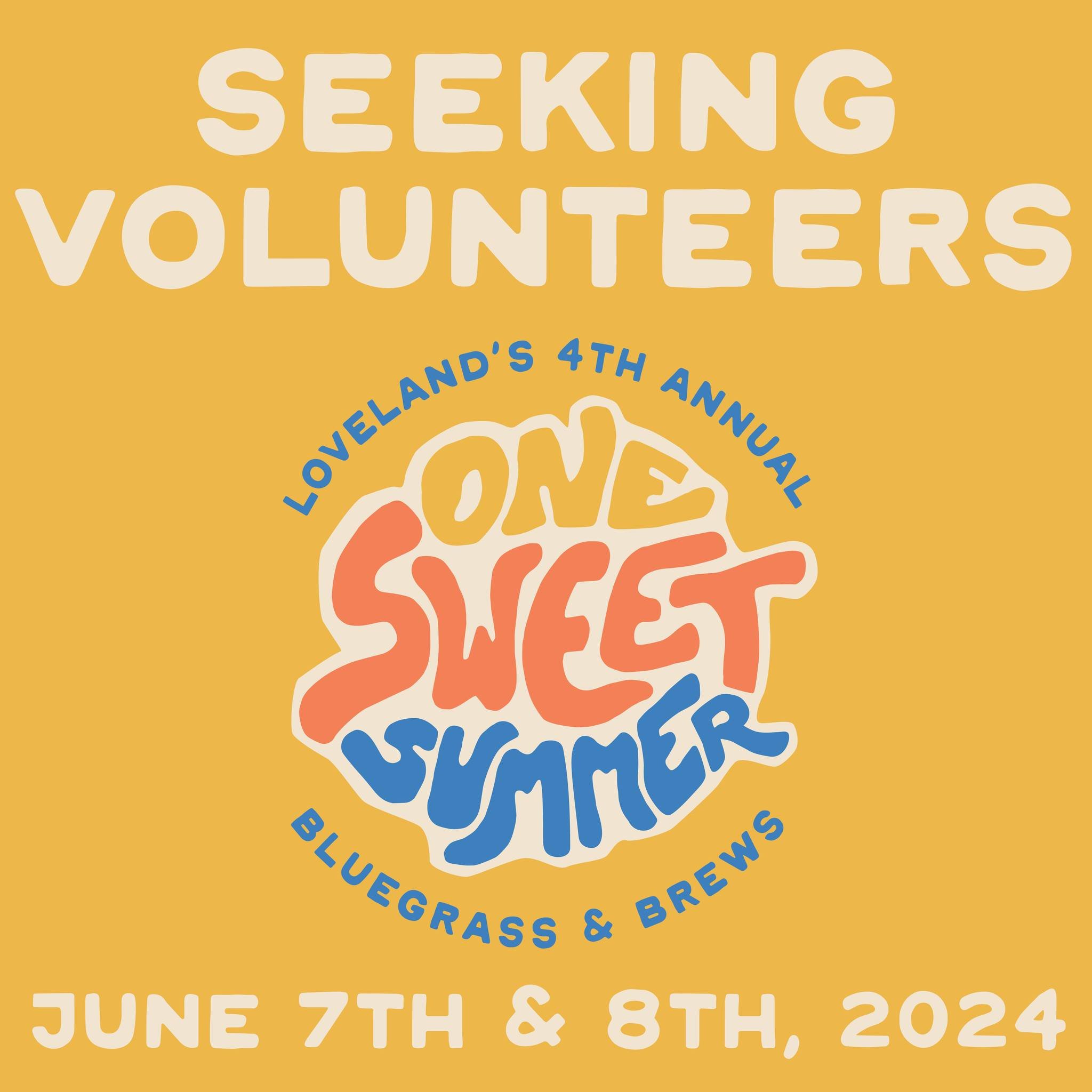 We are looking for a few volunteers for our upcoming Bluegrass and Brews event on June 7th &amp; 8th! There are currently multiple shifts available 🪕🍻
More info about what shifts need filled / sign up information can be found at the link in our bio