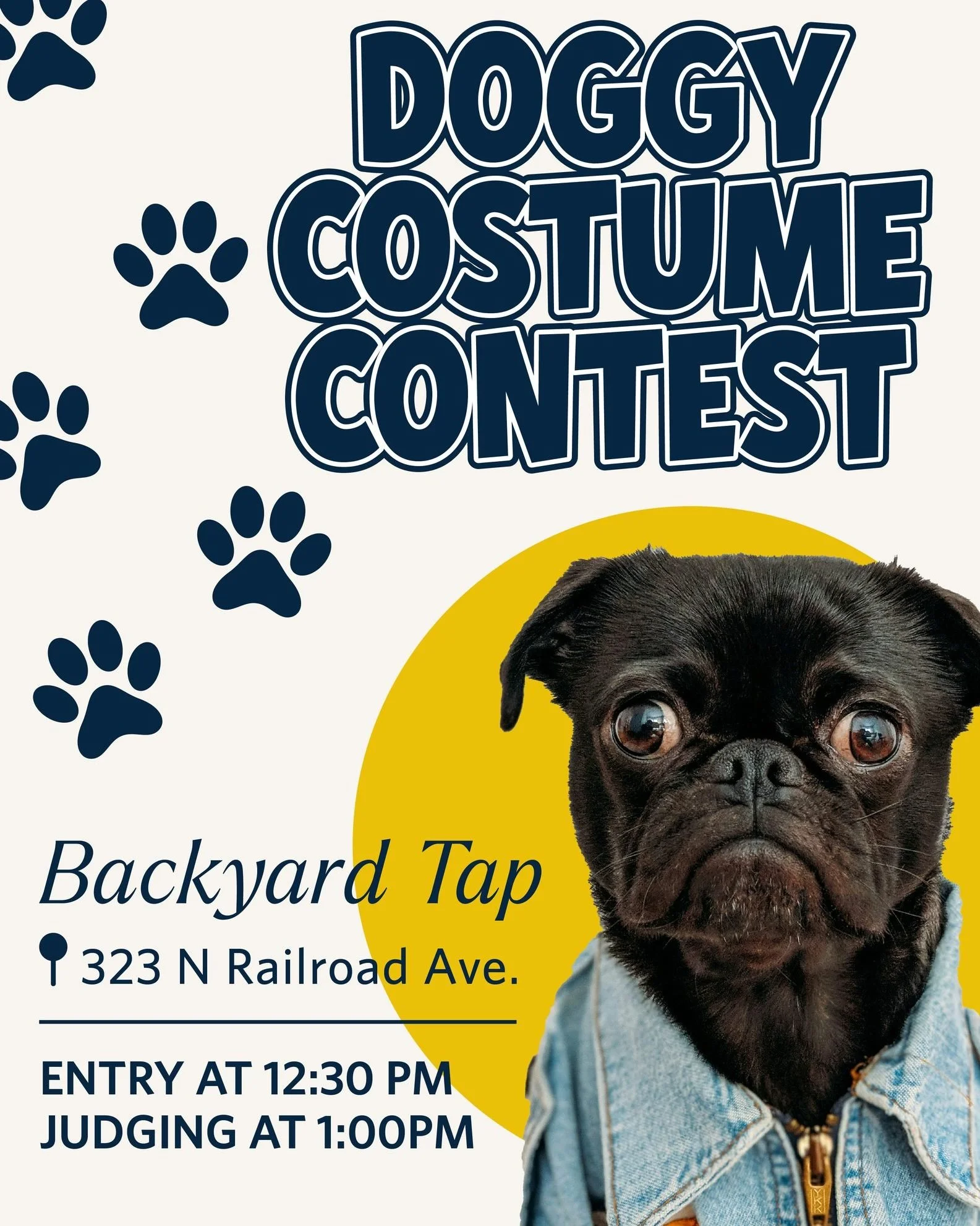 Stroll through Downtown Loveland while your pup struts their stuff during our &quot;Paws on Parade&quot;, starting at at 11:00am on Saturday September 6th. This FREE pet parade will start and end at Backyard Tap with stops at many pup-friendly downto