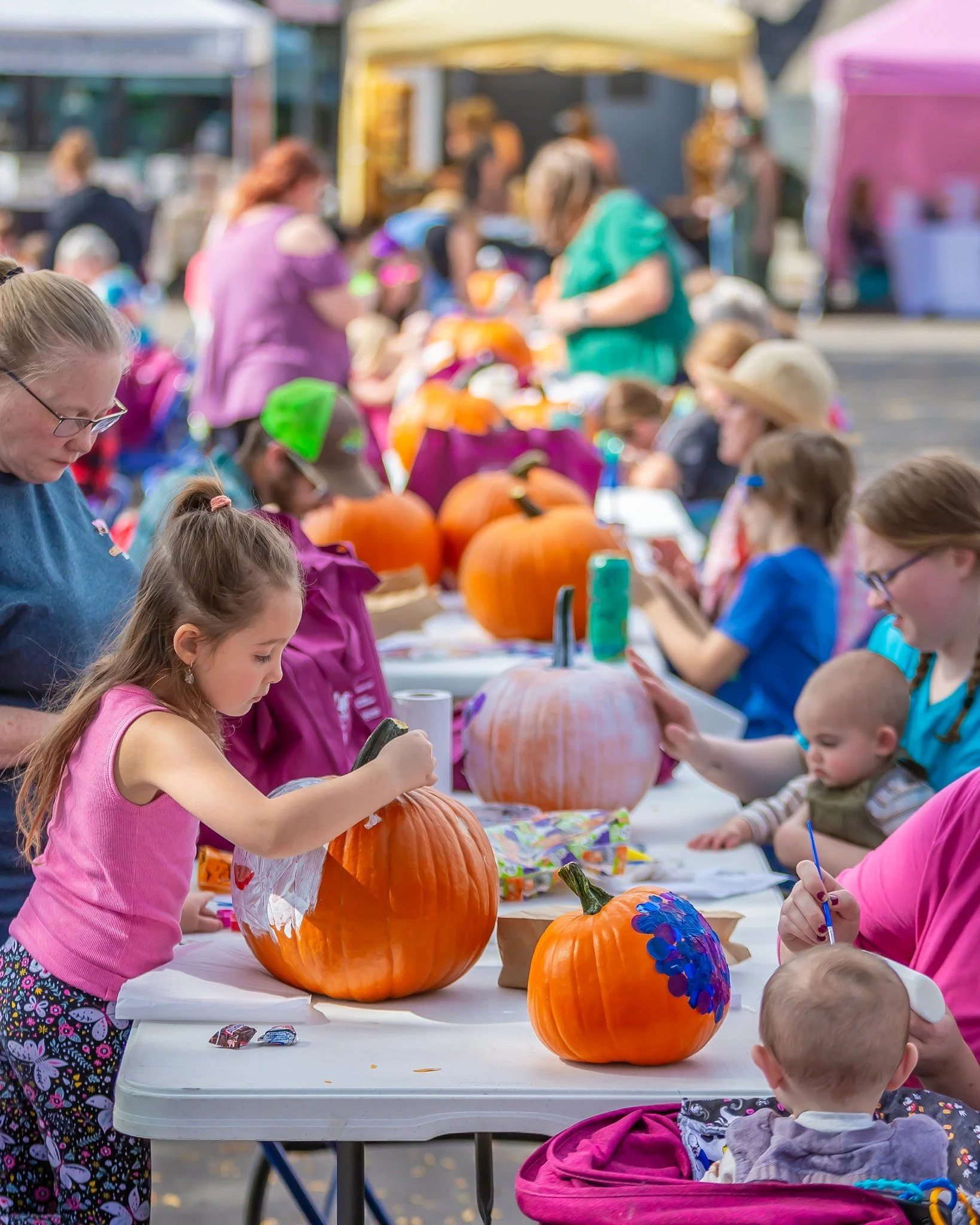 We are just FOUR days away from our 6th annual Downtown Loveland Pumpkin Festival!! Join us in front of the Loveland Museum this Saturday, October 11th from 12:00pm-5:00pm for a full day of Pumpkin-FUN! 🎃

For just $12 you get a large pumpkin, a swa