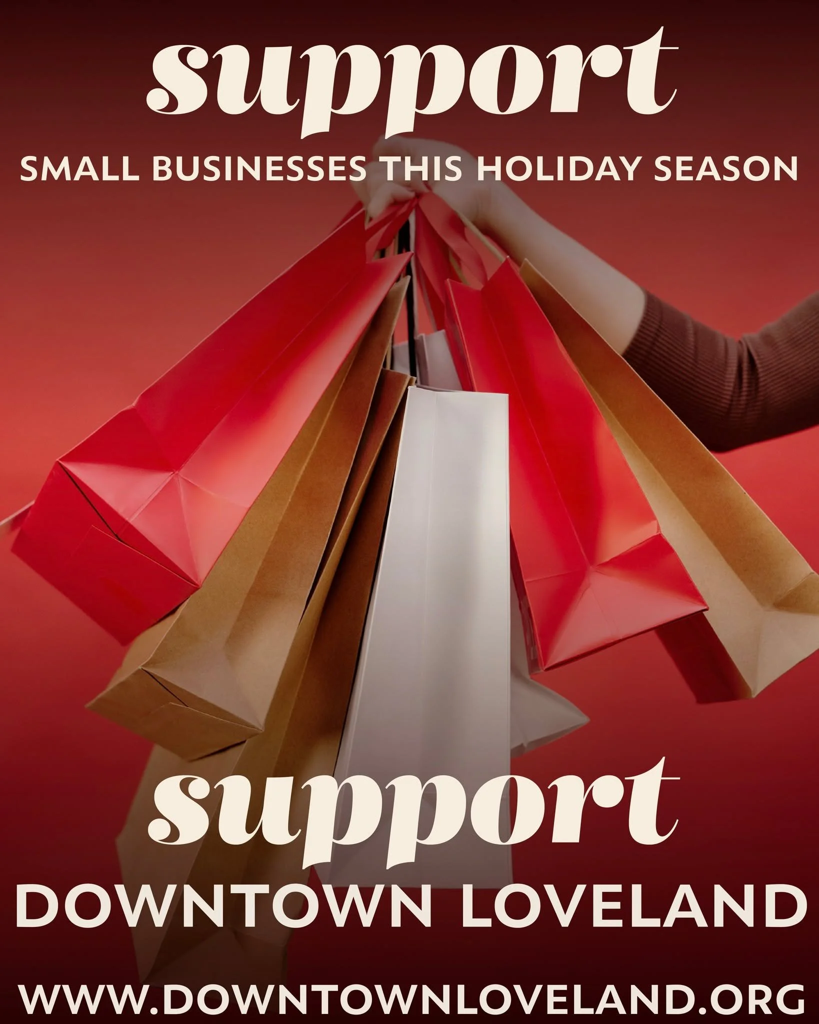 With the Downtown Loveland gift card, supporting businesses in Downtown Loveland has never been easier!
Downtown gift card fees are covered between November 27 - December 25 which makes this the PERFECT gift for everyone on your list ✨🎄🎁

This holi