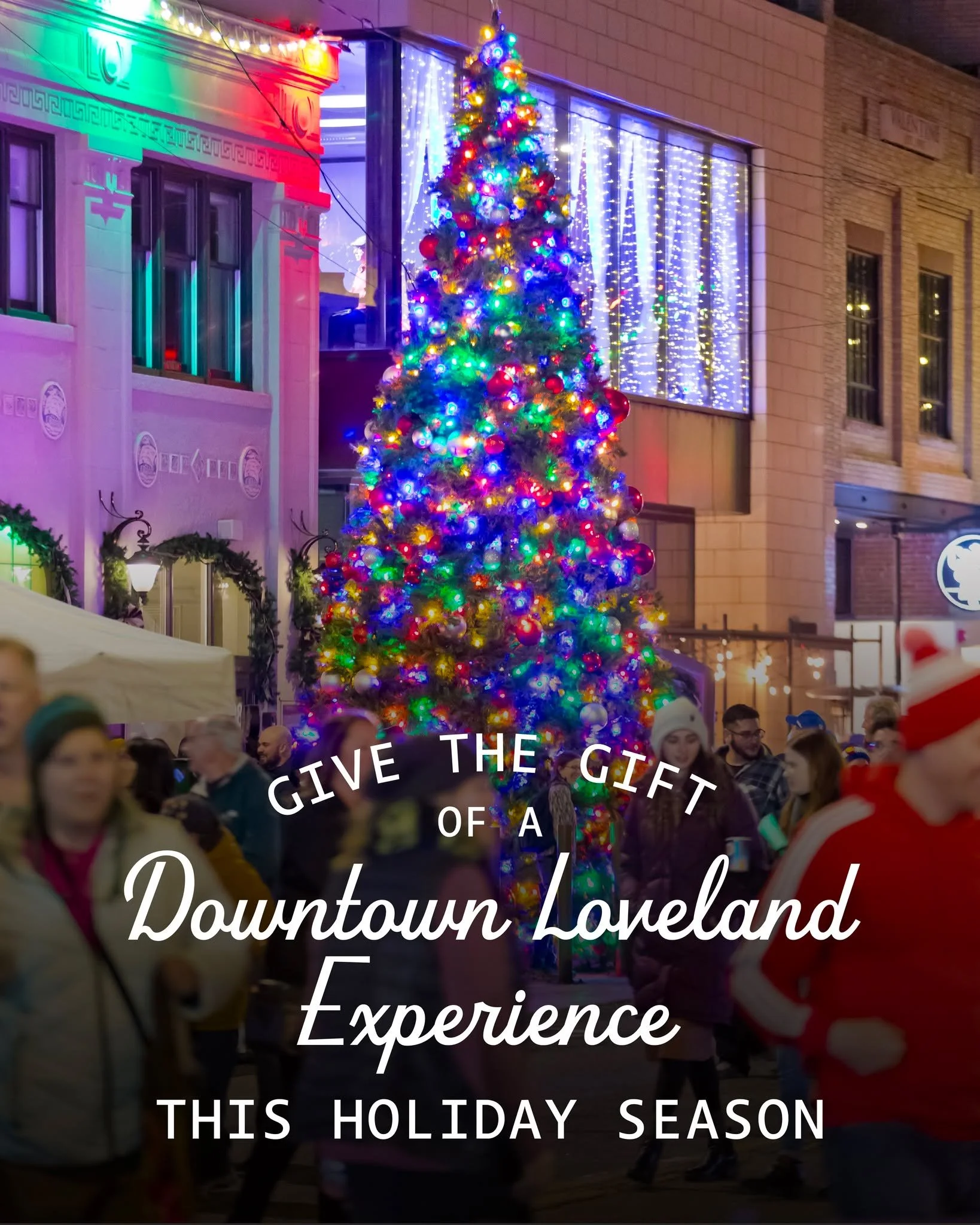 This holiday season, keep your dollars close to home. 🛍🎄
Now through December 25th, the Loveland Downtown District is covering all processing fees on Downtown Loveland Gift Cards. These gift cards are are an easy way to support locally owned shops,