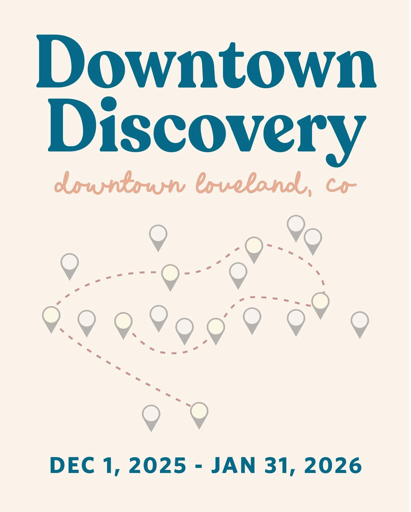 Have you received a Downtown Discovery card yet?!
Enjoying your favorite Downtown Loveland businesses just got a lot more FUN!

All you have to do is support one of the 50+ participating businesses to receive a Downtown Discovery card. This card will