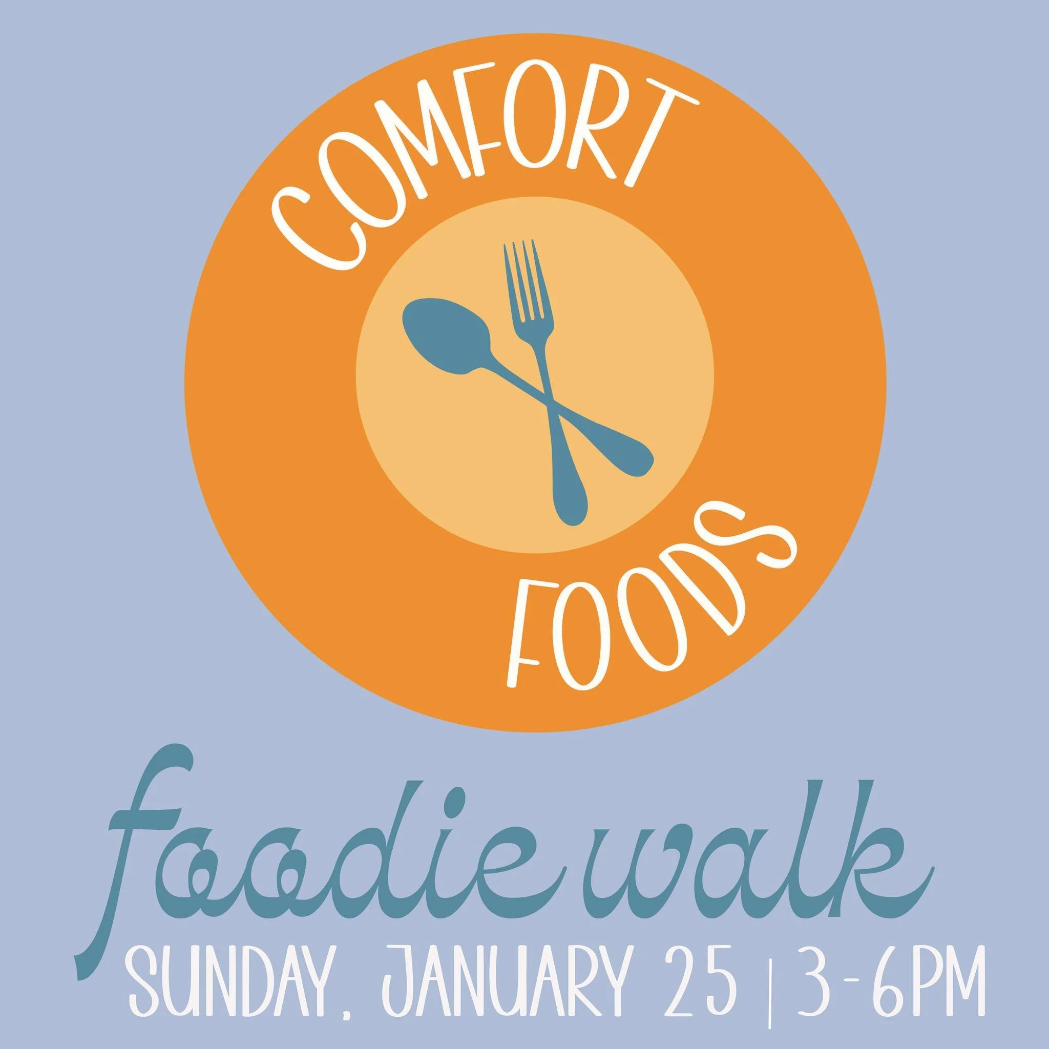 🍴The Downtown Loveland Foodie Walks are Back &ndash; Join us for the Comfort Foods Edition! 🍴

Join us Sunday, January 25th from 3&ndash;6 PM for an afternoon of cozy bites, warm drinks, and downtown flavor! This special Foodie Walk celebrates Comf