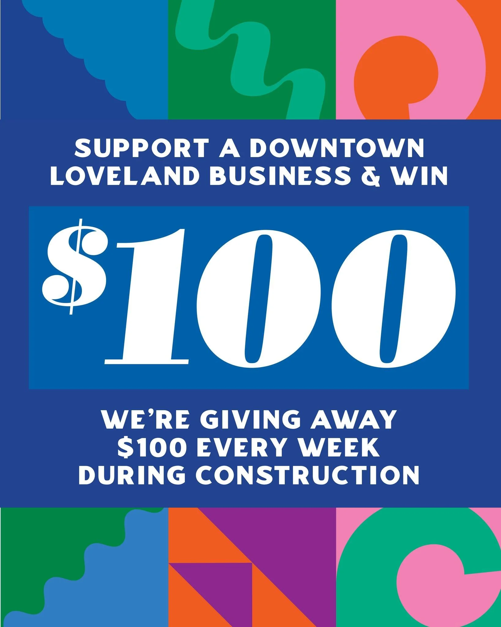 Downtown Loveland is full of wonderful boutiques, art galleries, bars, restaurants, breweries and sweet-shops that need your support!! We encourage everyone to make a point of shopping in Downtown Loveland to ensure all our awesome businesses keep th