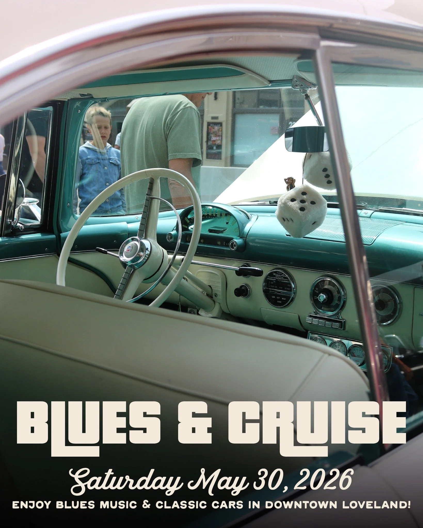 Blues &amp; Cruise is back&mdash;and better than ever. 🎸🚗
Join us Saturday, May 30 in Downtown Loveland as we celebrate live blues, classic cars, and community. We&rsquo;re excited to partner with Meals on Wheels of Loveland and Berthoud this year,