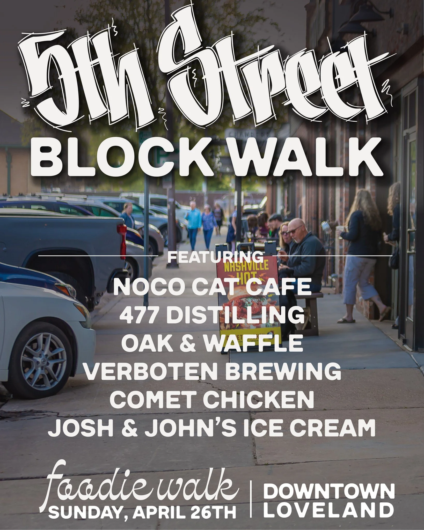 🔥THIS is the foodie event everyone is talking about-don&rsquo;t miss it🔥

Loveland&mdash;your ultimate Funday Sunday is almost here&hellip; and tickets are going FAST.

On Sunday, April 26 (3&ndash;6 PM), 5th Street transforms into a one-block tast