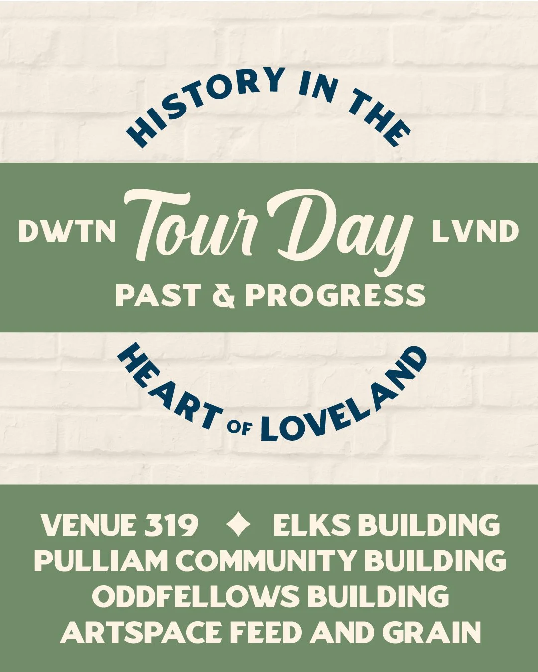 🚶&zwj;♂️🏛️ Discover Downtown Loveland &mdash; Past &amp; Progress Community Tours 🏛️🚶&zwj;♀️

The tours are just a few days away, and limited tickets remain&mdash;don&rsquo;t miss your chance to explore the stories, spaces, and future of downtown