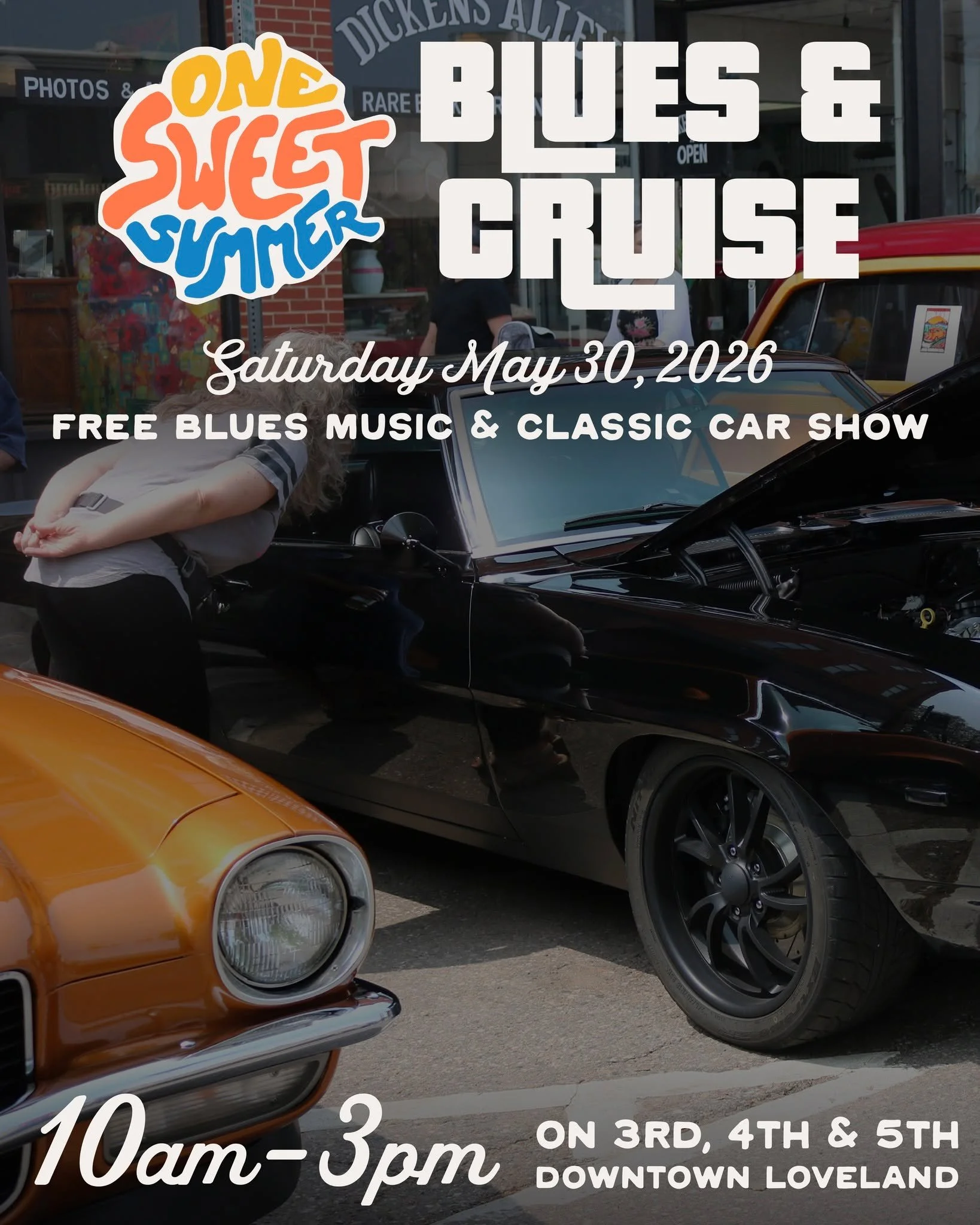 Tomorrow morning Downtown Loveland will be flooded with classic cars are great music! Don't miss this FREE festival! 

Event Details: Saturday, May 30, from 10am - 3pm
Help us celebrate live blues, classic cars, and community! We&rsquo;re excited to 
