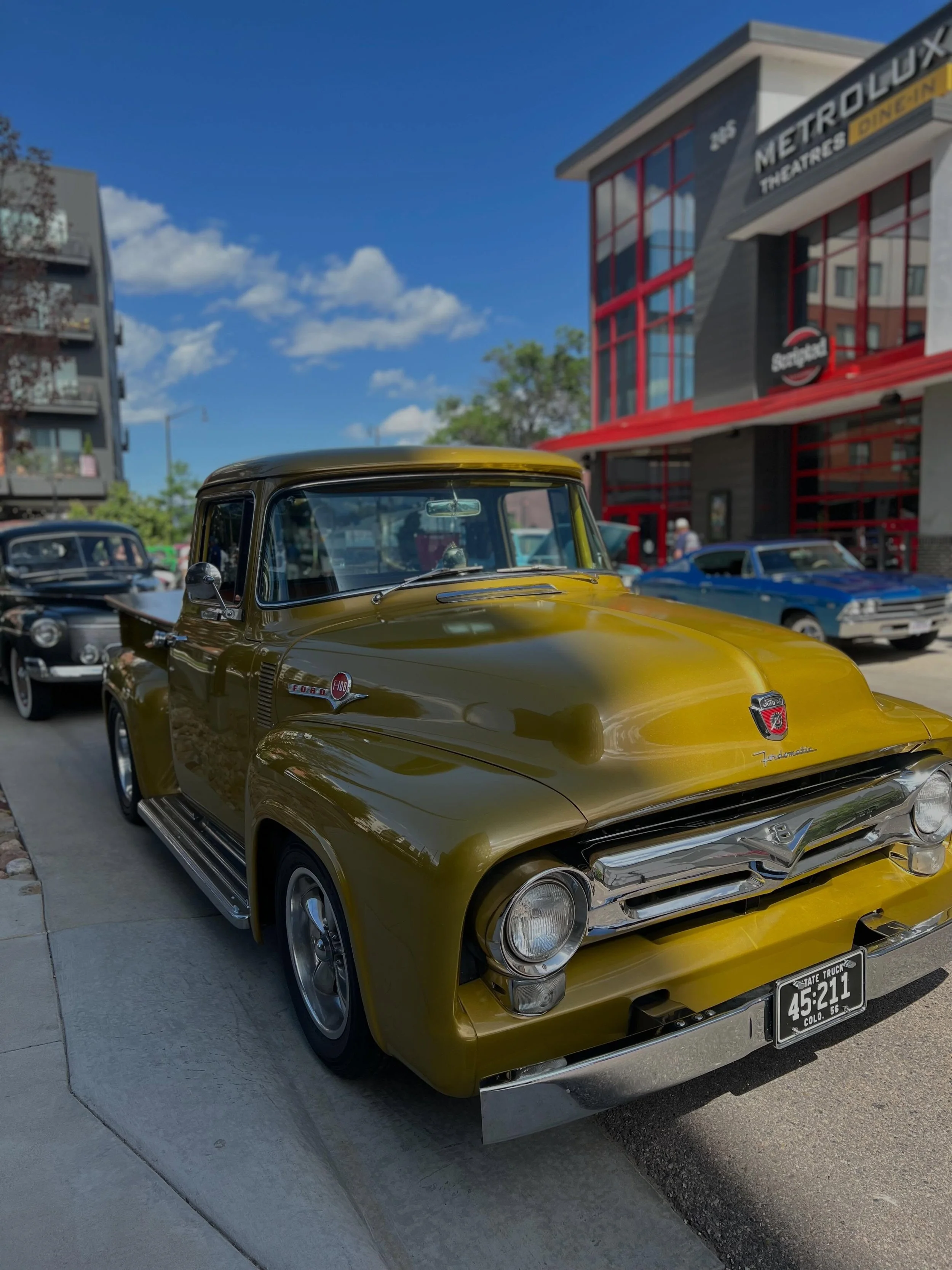We saw some of the coolest cars in Downtown Loveland today! Thank you to the Road Knights Car Club for partnering with us on our Blues &amp; Cruise event! 👏🏼👏🏼 
Music is still going on in the Foundry Plaza until 3pm! Come check out some classic c