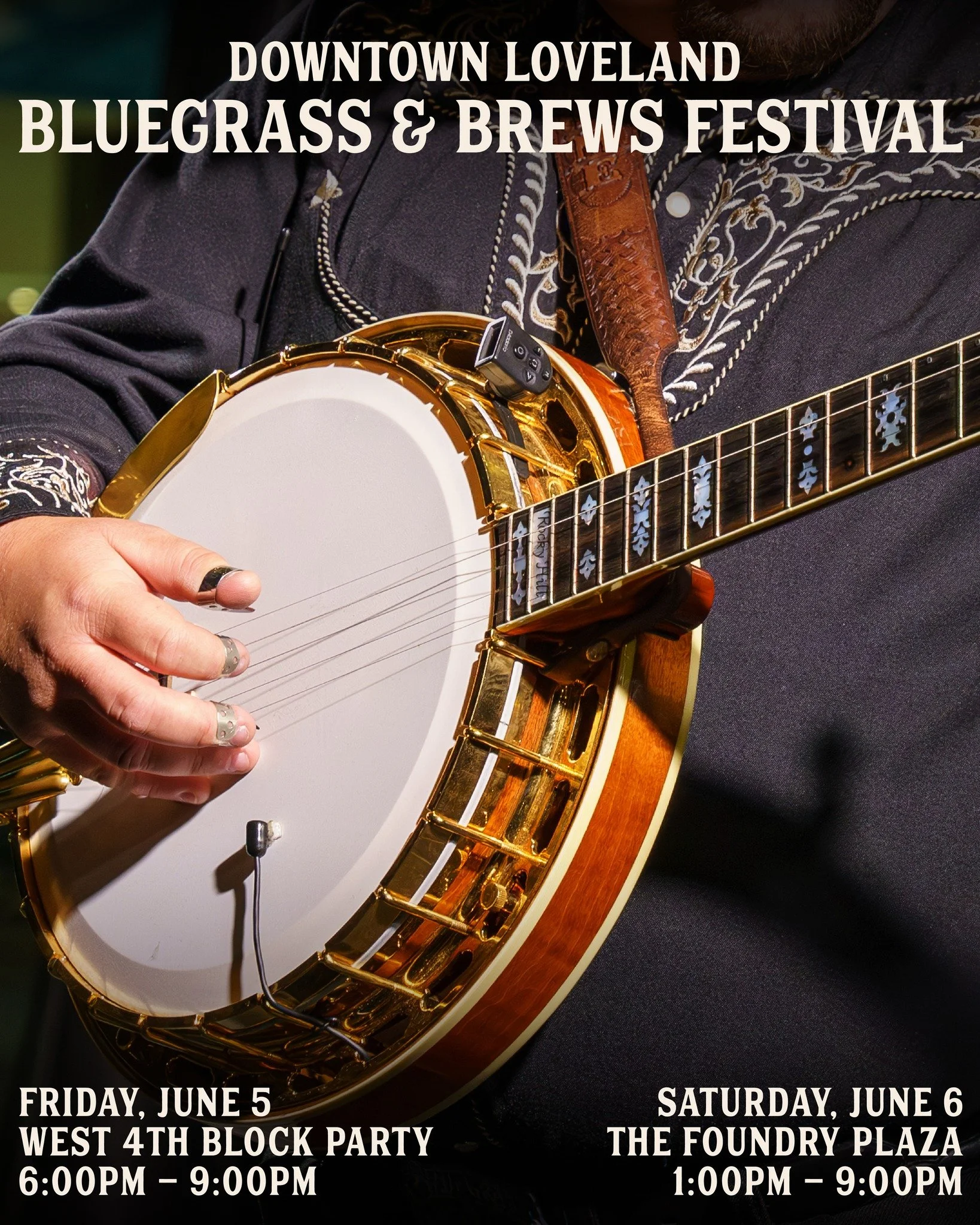 Free bluegrass. Two days. One unforgettable weekend in Loveland this summer. ☀️

Downtown Loveland's Bluegrass &amp; Brews Festival is back and bigger than ever with award-winning artists, a downtown block party, and a lineup worth the trip!

📍Downt