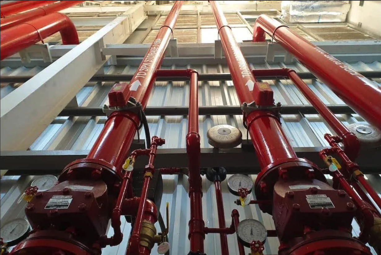 Fourth Street project included fire suppression work