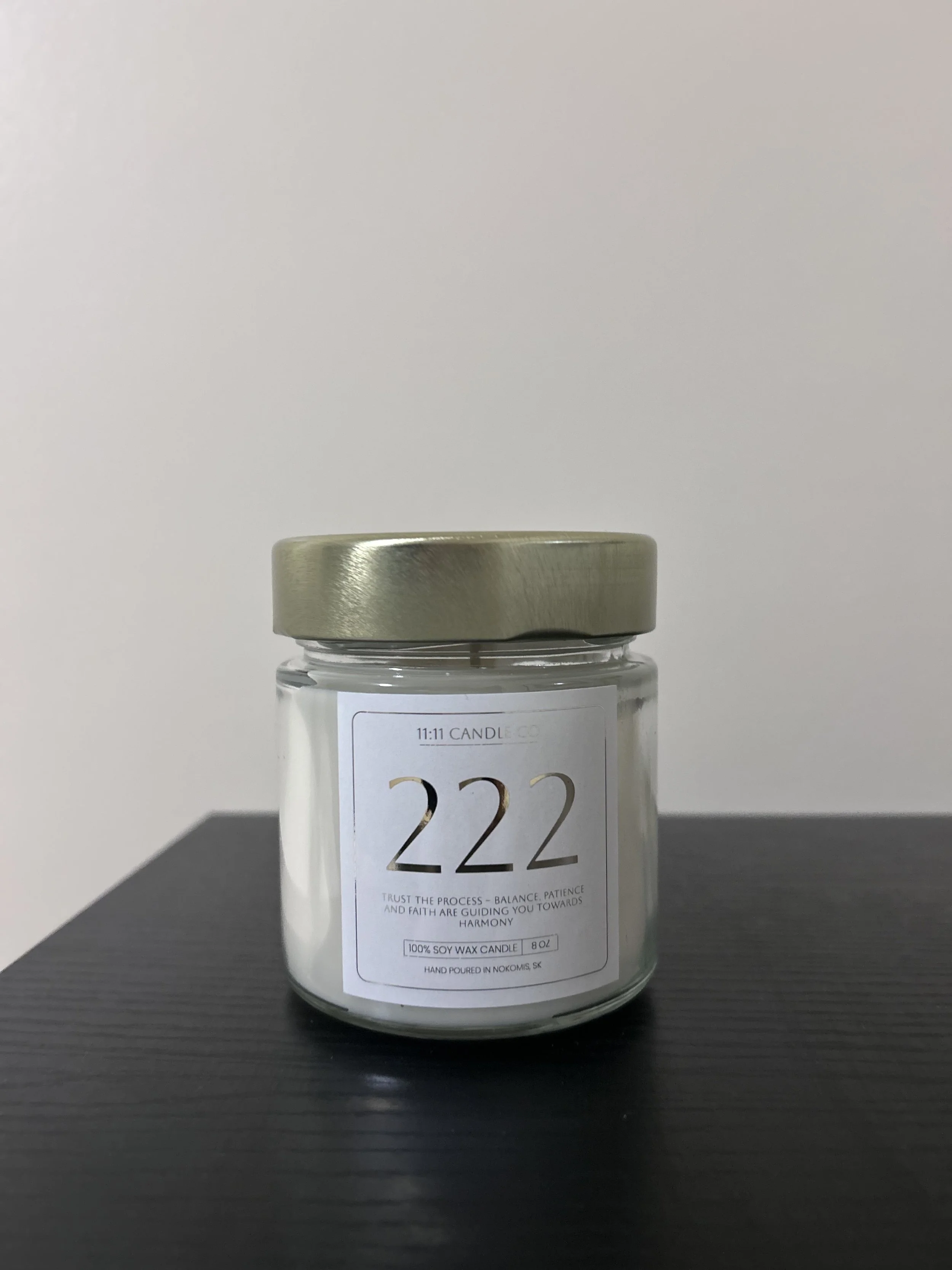 2:22 Angel Number Candle — Eleven Eleven Candle Co.