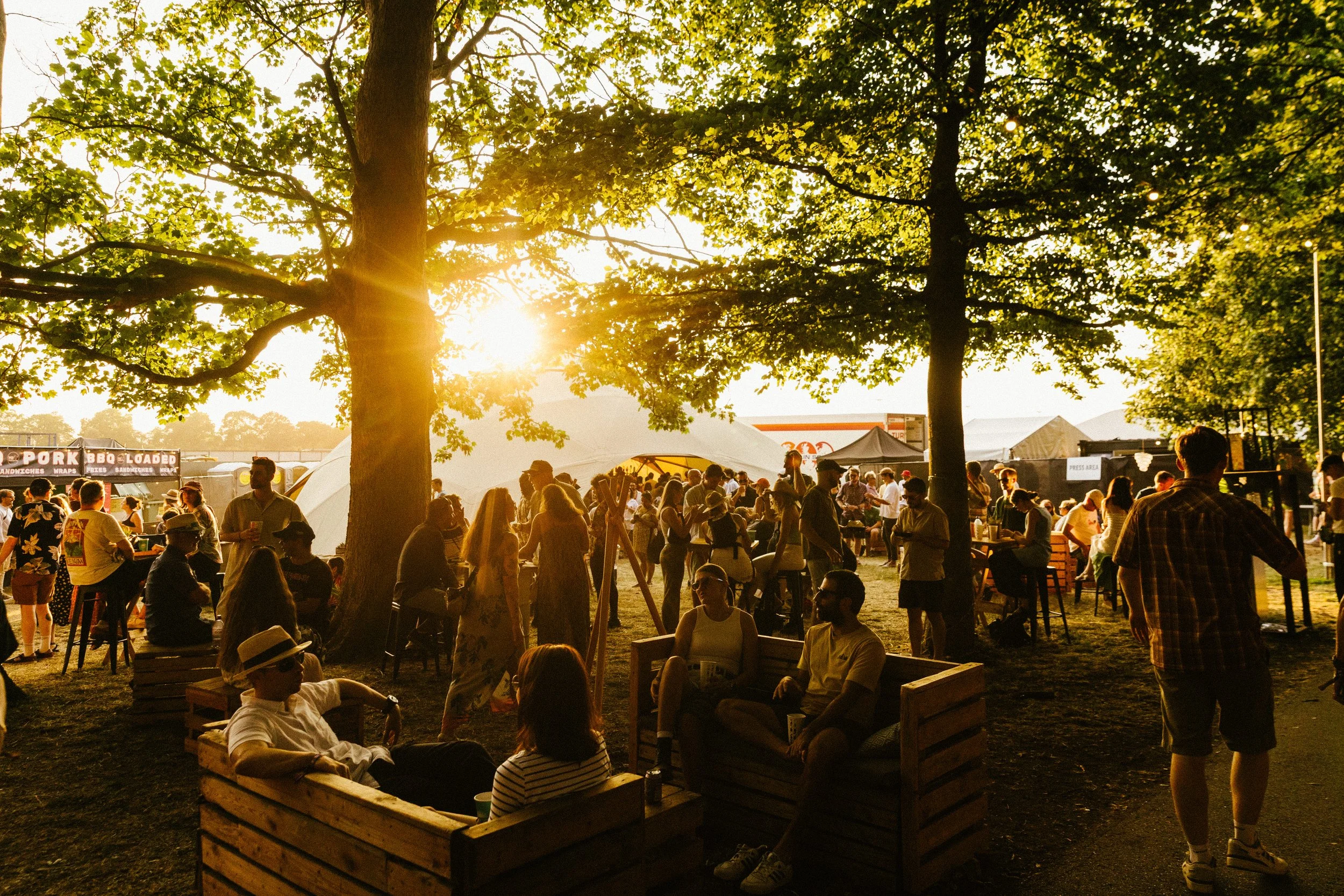 Khruangbin’s Headline Show at Gunnersbury Park in London