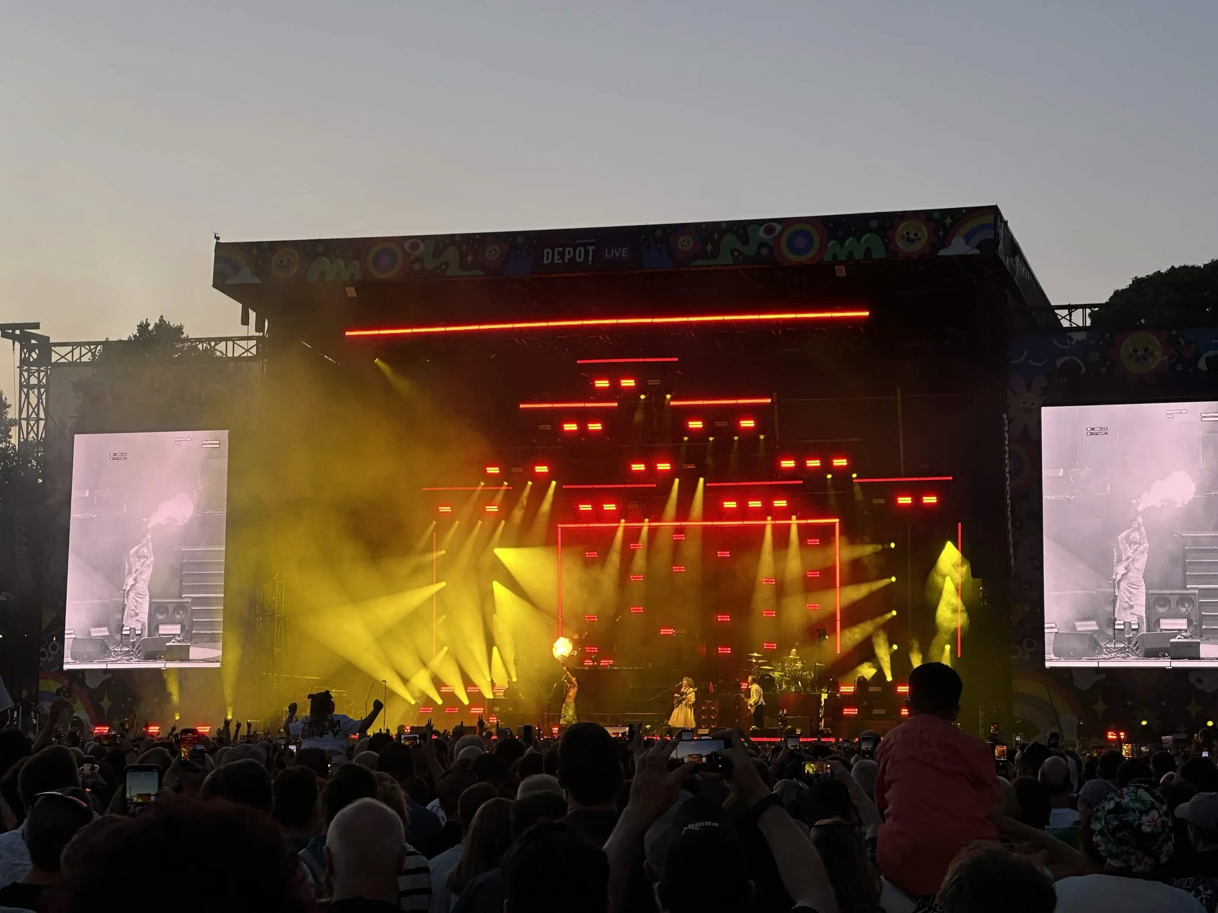 Biffy Clyro enter Cardiff Castle