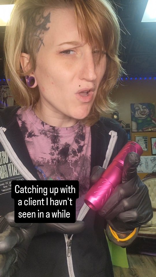 catching up with a client after a some time away be like...