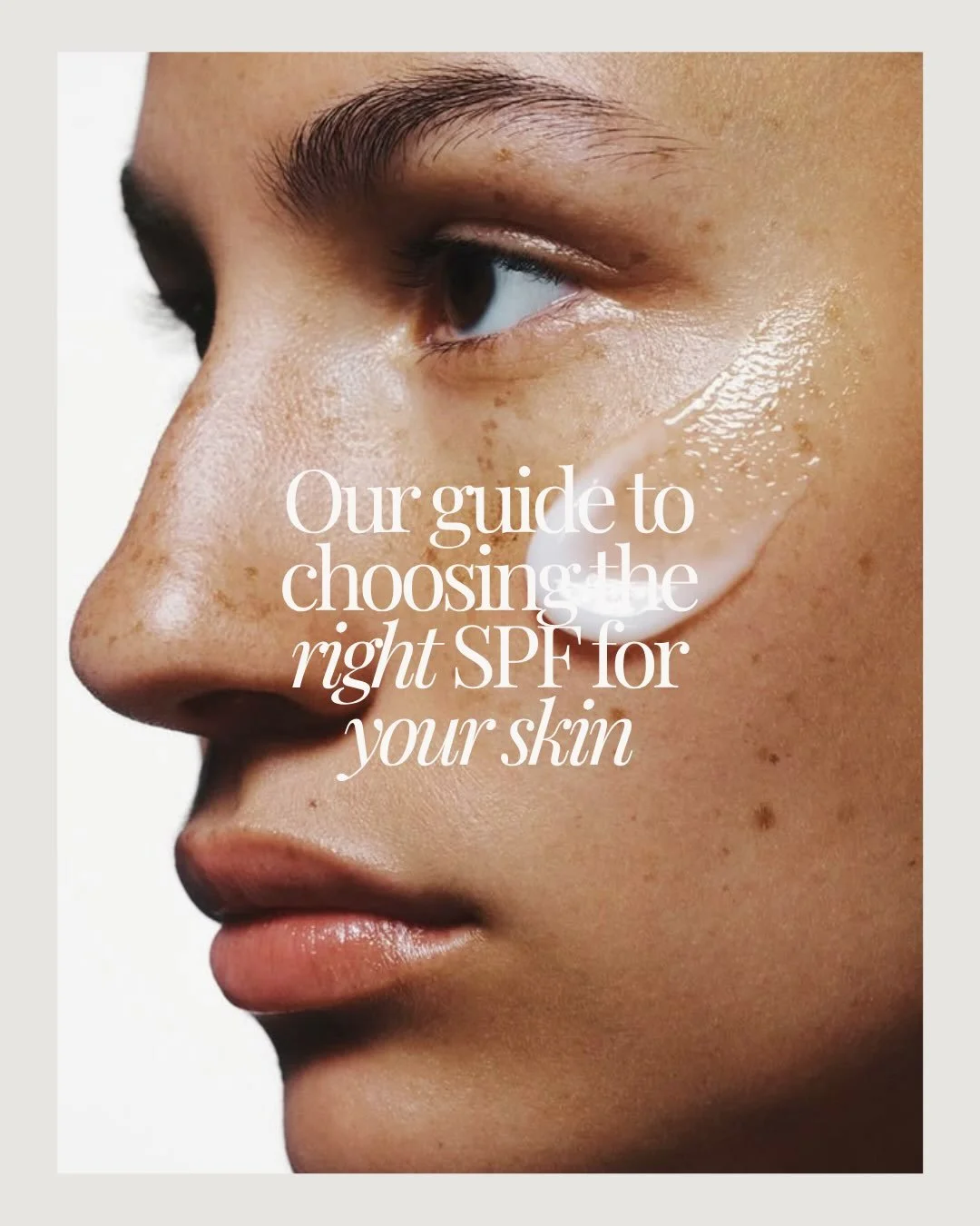 Wearing SPF 365 days a year shouldn&rsquo;t feel like a chore

Finding the right texture and finish for your skin makes all the difference. SPF should feel comfortable on the skin and something you actually look forward to applying.

That&rsquo;s why