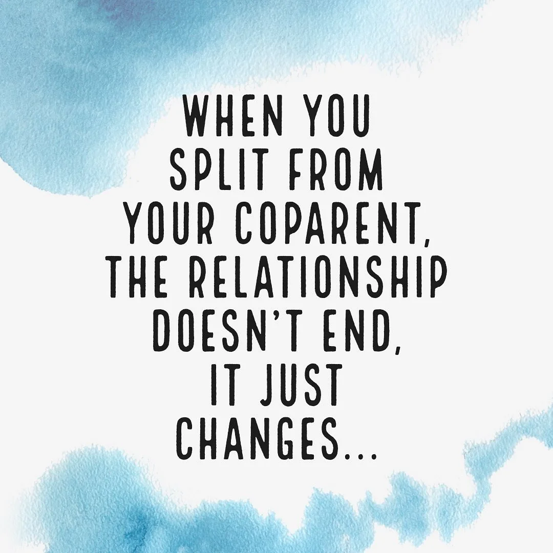 It might sound crazy but when my divorce from the father of my children began, I saw it&rsquo;s end as a finish line. I thought that once the divorce was finalized, we could avoid each other as much as possible, be cordial, but decidedly finished. No