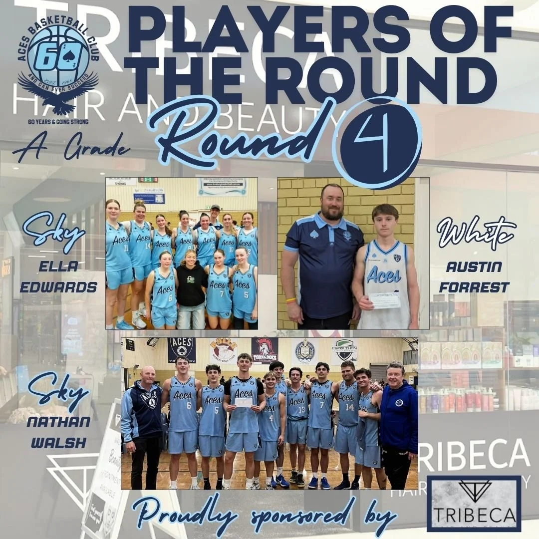 𝗔 𝗚𝗿𝗮𝗱𝗲 - 𝗥𝗼𝘂𝗻𝗱 𝟰 - 𝗣𝗹𝗮𝘆𝗲𝗿𝘀 𝗼𝗳 𝘁𝗵𝗲 𝗥𝗼𝘂𝗻𝗱 &amp; 𝗦𝗽𝗼𝗻𝘀𝗼𝗿 𝗧𝗛𝗔𝗡𝗞 𝗬𝗢𝗨!

Introducing our Players of the Round for round 4 of A Grade competition on Friday night:
𝑾𝒐𝒎𝒆𝒏
𝐒𝐤𝐲 - Ella Edwards

𝑴𝒆𝒏
𝐖𝐡𝐢𝐭?