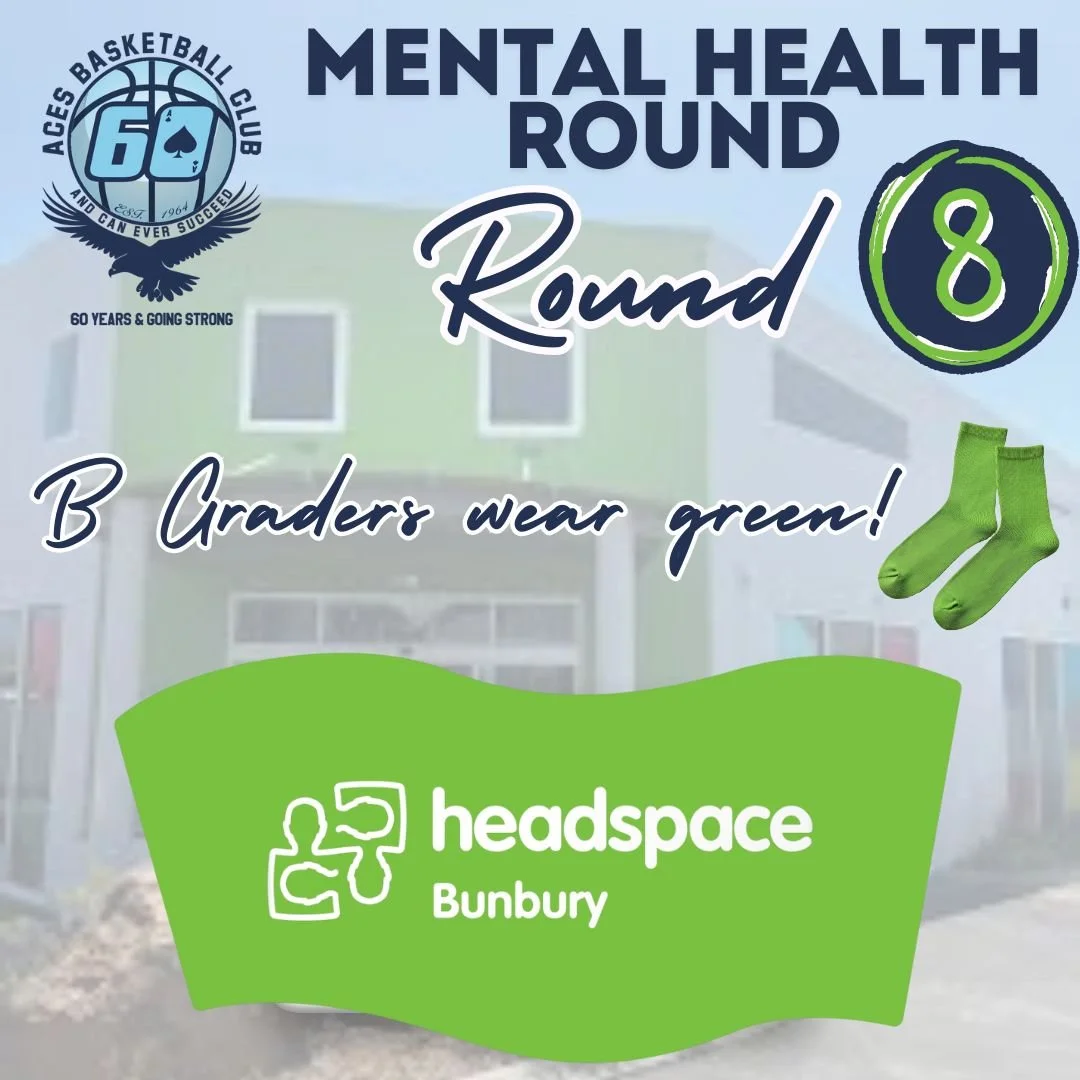 𝗕 𝗚𝗿𝗮𝗱𝗲 - 𝙎𝙚𝙣𝙞𝙤𝙧𝙨 𝙈𝙚𝙣𝙩𝙖𝙡 𝙃𝙚𝙖𝙡𝙩𝙝 𝙍𝙤𝙪𝙣𝙙

A massive thank you to our Aces B Graders - players and coaching staff, for getting around and supporting  𝙎𝙚𝙣𝙞𝙤𝙧𝙨 𝙈𝙚𝙣𝙩𝙖𝙡 𝙃𝙚𝙖𝙡𝙩𝙝 𝙍𝙤𝙪𝙣𝙙 by purchasing a pair o