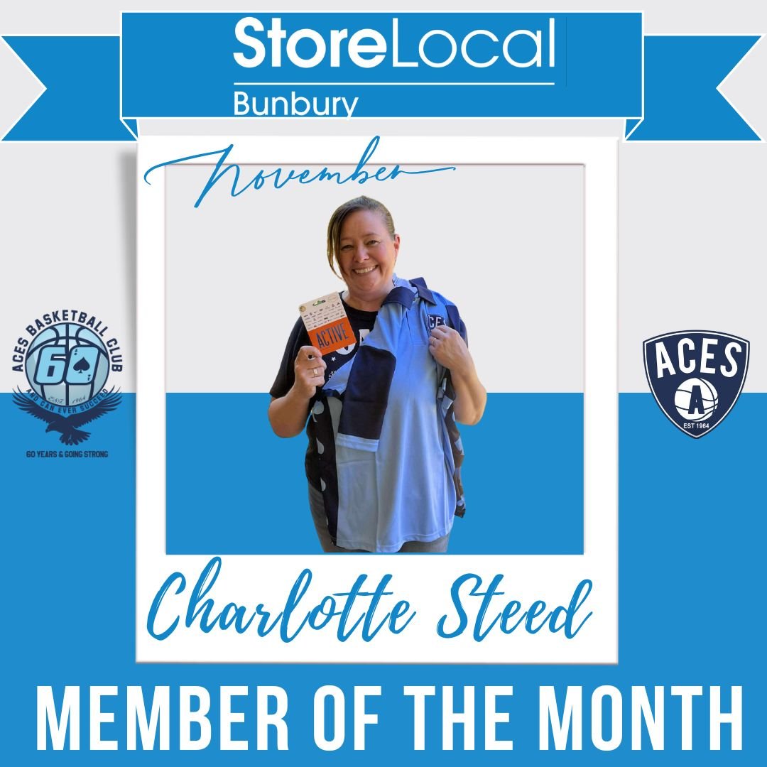 𝒞ℴ𝓃𝑔𝓇𝒶𝓉𝓊𝓁𝒶𝓉𝒾ℴ𝓃𝓈 to 𝘾𝙝𝙖𝙧𝙡𝙤𝙩𝙩𝙚 𝙎𝙩𝙚𝙚𝙙, who is our StoreLocal Bunbury - 𝗡𝗼𝘃𝗲𝗺𝗯𝗲𝗿 - Member of the Month!

Charlotte has been an outstanding support to our club and our senior B Grade teams throughout the season. She has 