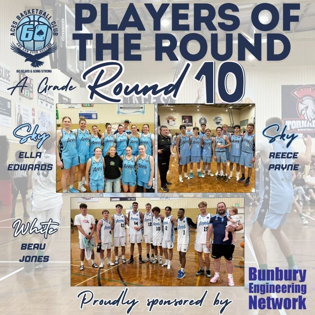 𝗔 𝗚𝗿𝗮𝗱𝗲 - 𝗥𝗼𝘂𝗻𝗱 𝟭𝟬 - 𝗣𝗹𝗮𝘆𝗲𝗿𝘀 𝗼𝗳 𝘁𝗵𝗲 𝗥𝗼𝘂𝗻𝗱 &amp; 𝗦𝗽𝗼𝗻𝘀𝗼𝗿 𝗧𝗛𝗔𝗡𝗞 𝗬𝗢𝗨!

Introducing our Players of the Round for Round 10 of A Grade competition last night (rescheduled round from 19/12/25).

𝑾𝒐𝒎𝒆𝒏
𝐒𝐤𝐲