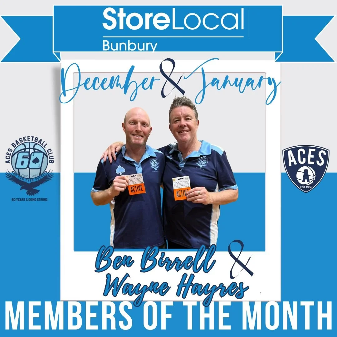 𝒞ℴ𝓃𝑔𝓇𝒶𝓉𝓊𝓁𝒶𝓉𝒾ℴ𝓃𝓈 to 𝘽𝙚𝙣 𝘽𝙞𝙧𝙧𝙚𝙡𝙡 &amp; 𝙒𝙖𝙮𝙣𝙚 𝙃𝙖𝙮𝙧𝙚𝙨 , who are our StoreLocal Bunbury - 𝗗𝗲𝗰𝗲𝗺𝗯𝗲𝗿 &amp; 𝗝𝗮𝗻𝘂𝗮𝗿𝘆 - Members of the Month!

𝗕𝗲𝗻 𝗕𝗶𝗿𝗿𝗲𝗹𝗹
A huge congratulations to Ben for his incredib