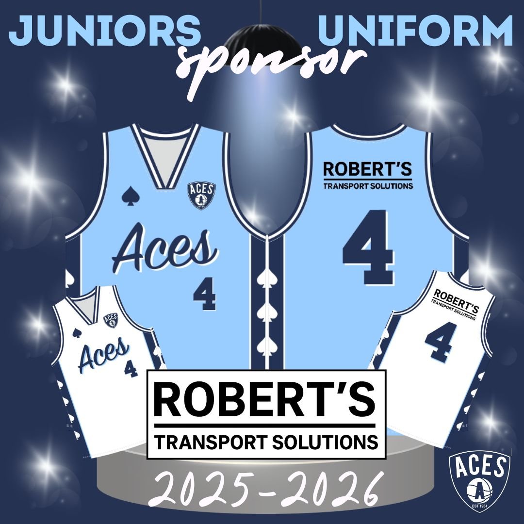 𝟮𝟬𝟮𝟱-𝟮𝟬𝟮𝟲 𝗝𝘂𝗻𝗶𝗼𝗿𝘀 𝗨𝗻𝗶𝗳𝗼𝗿𝗺 𝗦𝗽𝗼𝗻𝘀𝗼𝗿𝘀

Aces Basketball Club would like to sincerely thank our 2025/26 Junior Uniform Sponsors.

@robertstilttray 
@platinumsupplywa 
Forty Winks Bunbury, Busselton &amp; Margaret River
@growe
