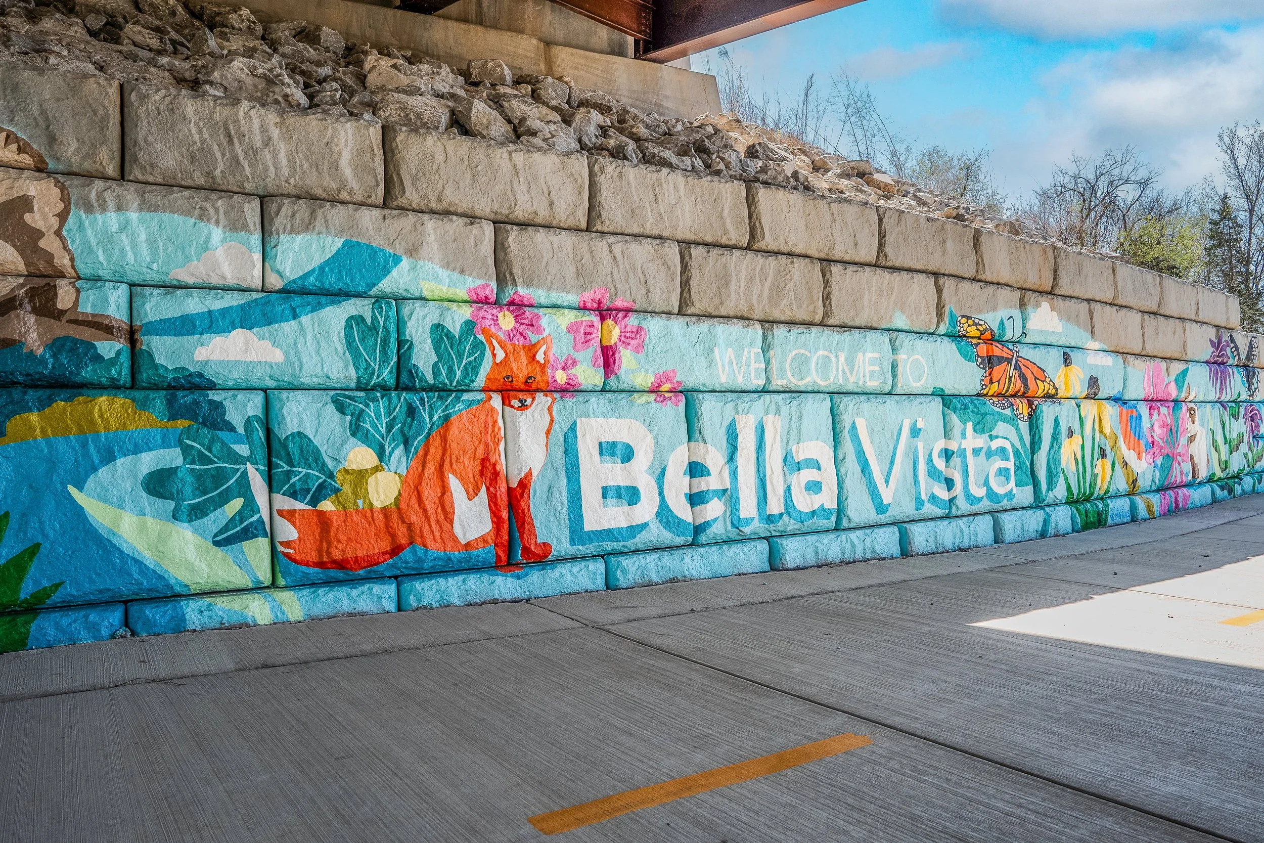 #27 Bella Vista Art (Under Bridge on Mercy Way)