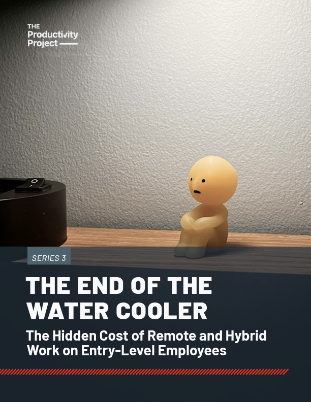 Report 4: The End of the Water Cooler