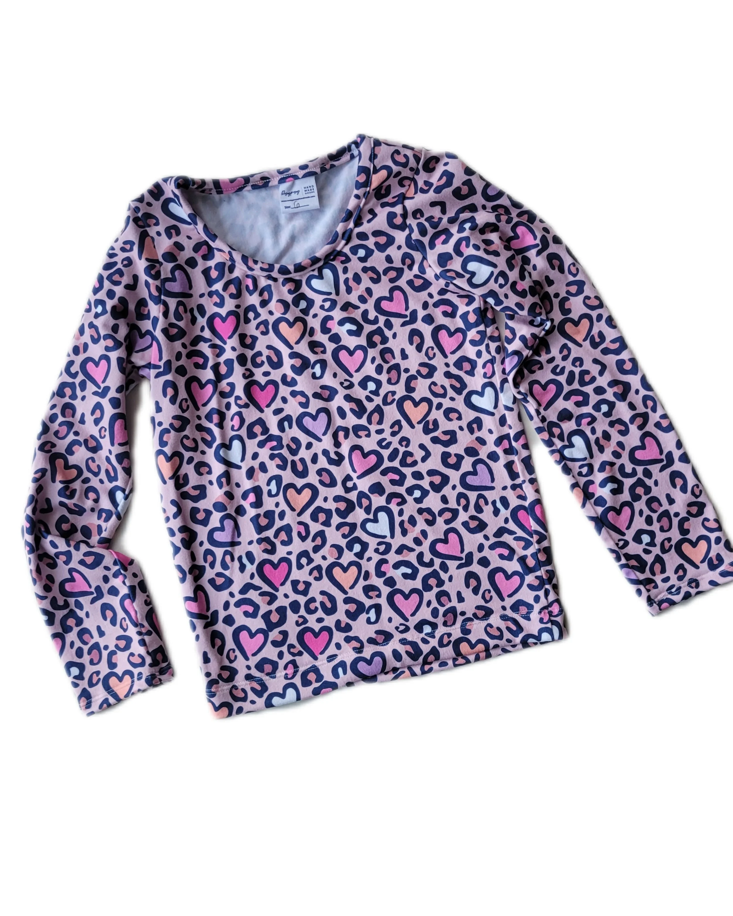 Rosey Posey Simple Top with long sleeves - Available in 3 different fabrics