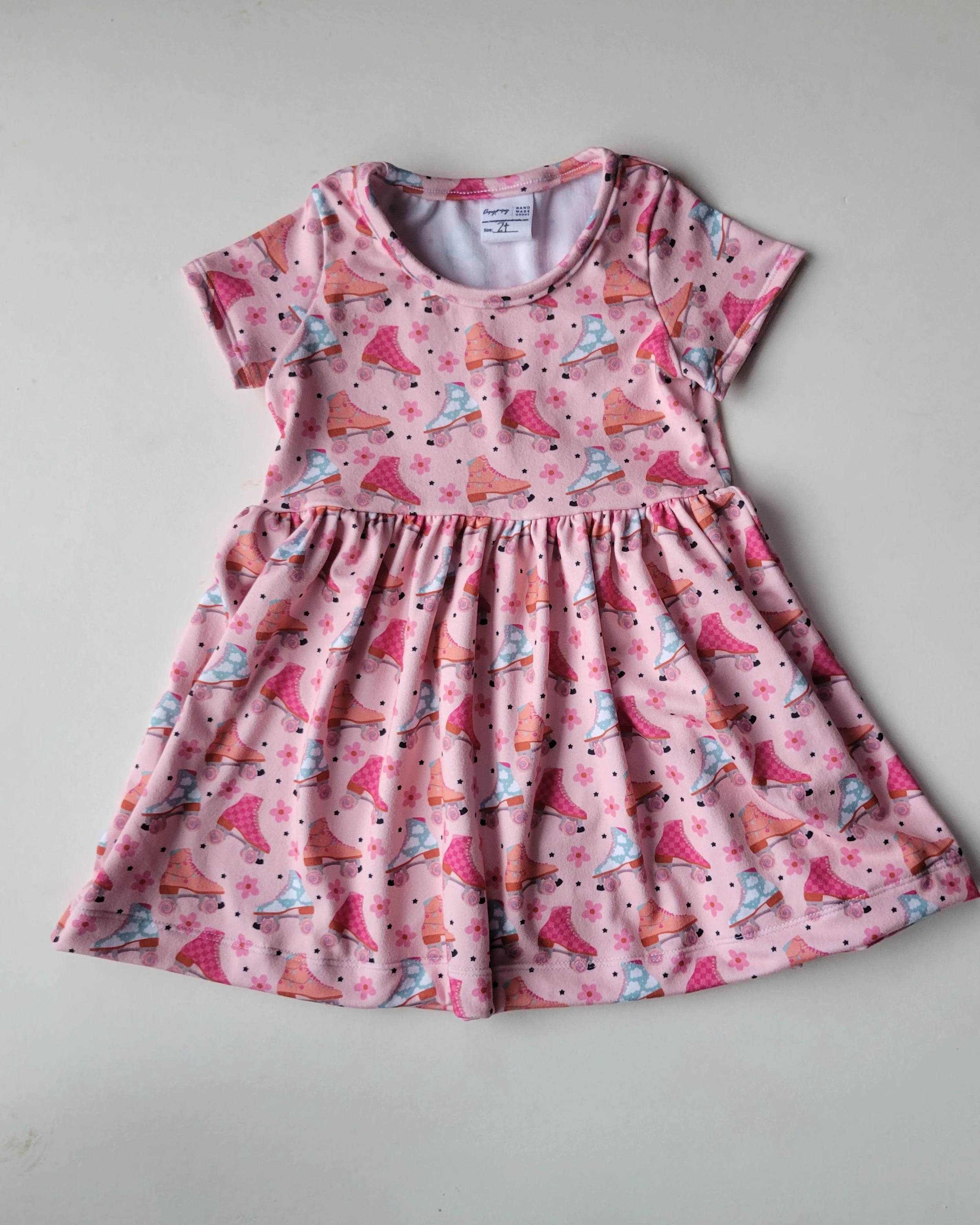 Rosey Posey Roller Skates with Short Sleeves