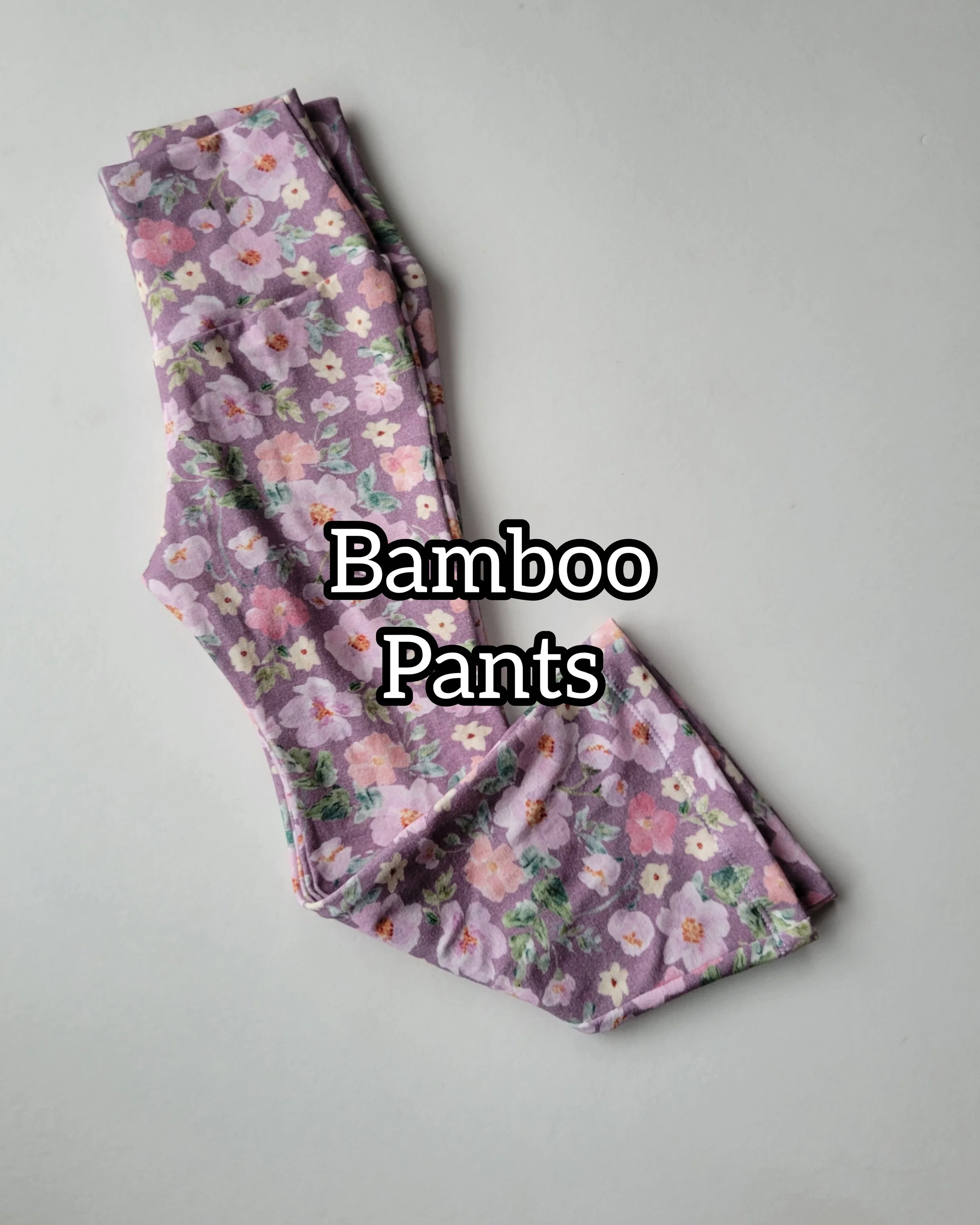BAMBOO Classic Leggings or Slim Flare Pants - Available in 5 fabrics