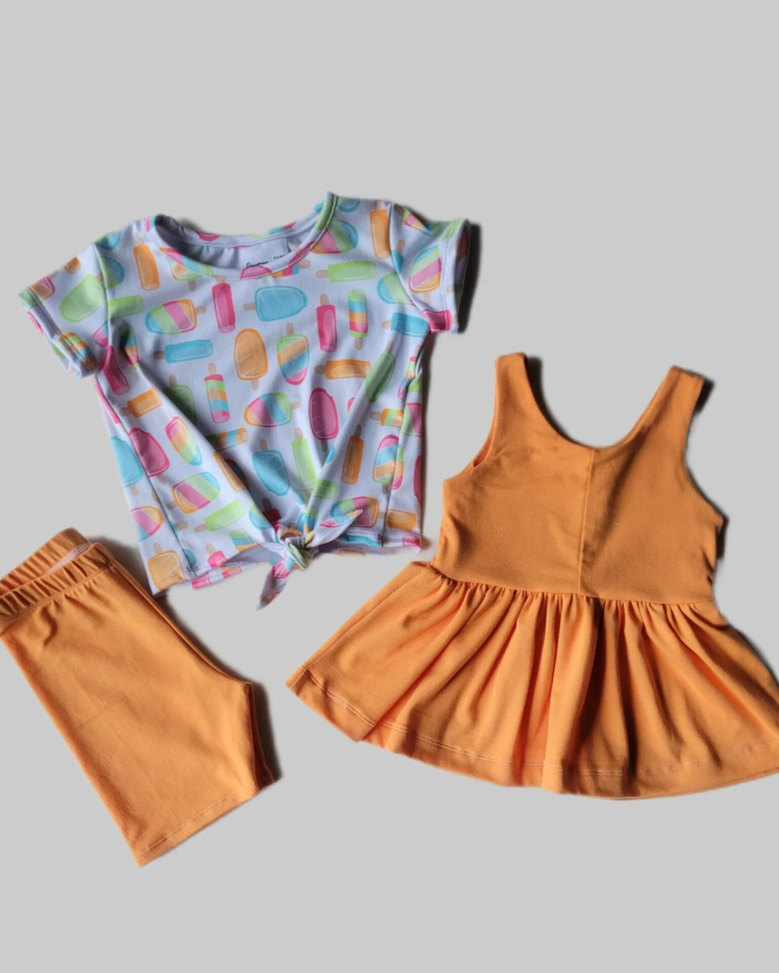 Orange Summer Outfit Bundle