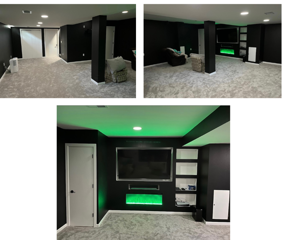 Basement Man Cave Addition